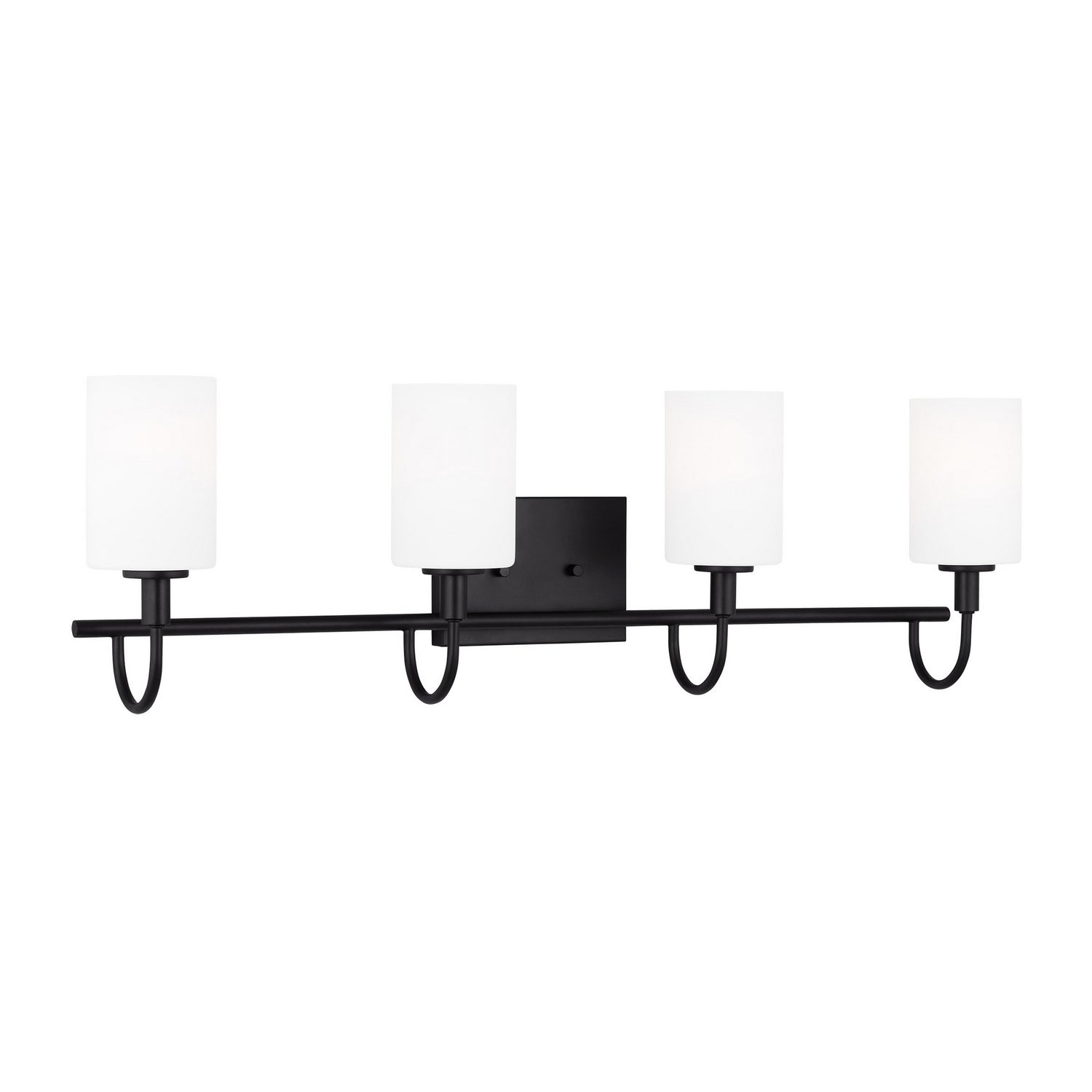 Visual Comfort Studio Canada - 4457104-112 - Four Light Bath Vanity - Oak Moore - Midnight Black