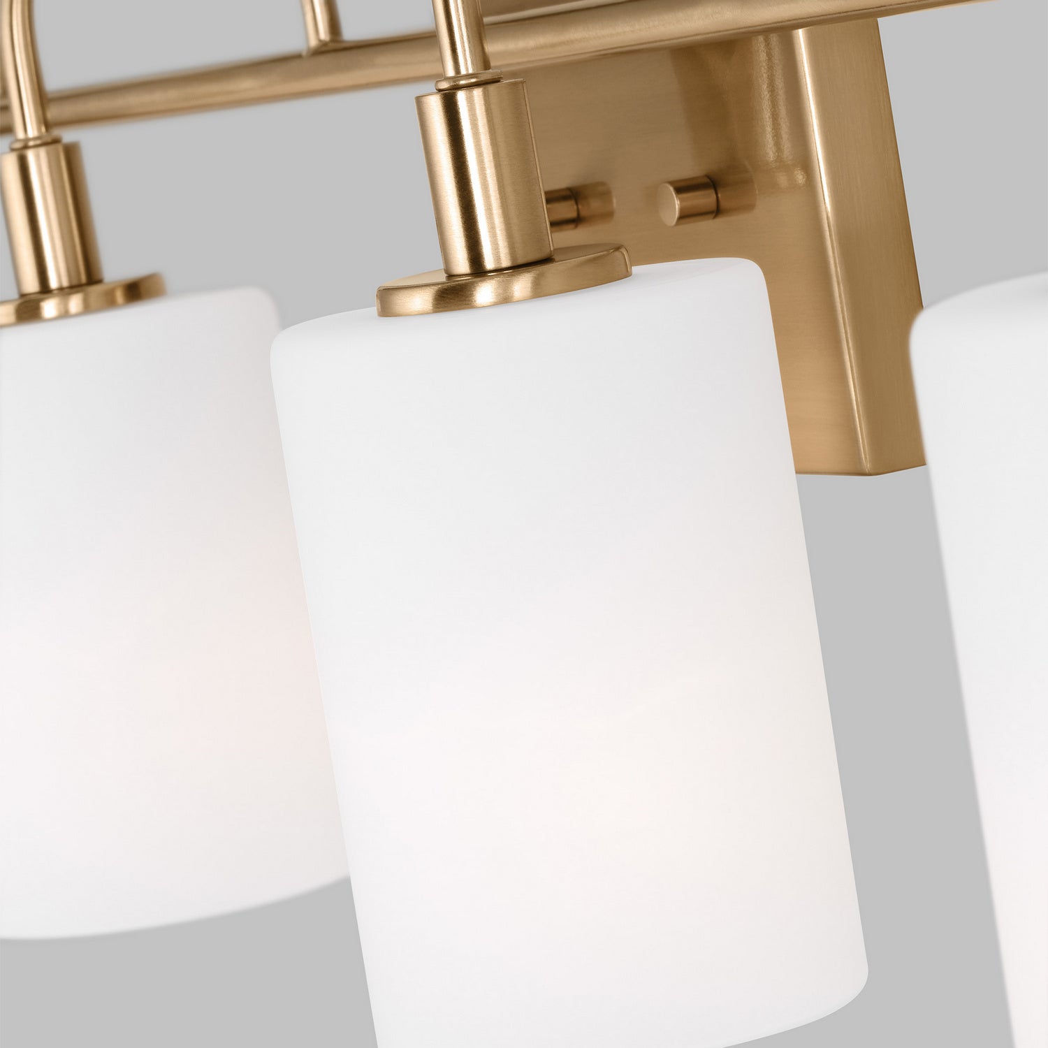 Visual Comfort Studio Canada - 4457104-848 - Four Light Bath Vanity - Oak Moore - Satin Brass