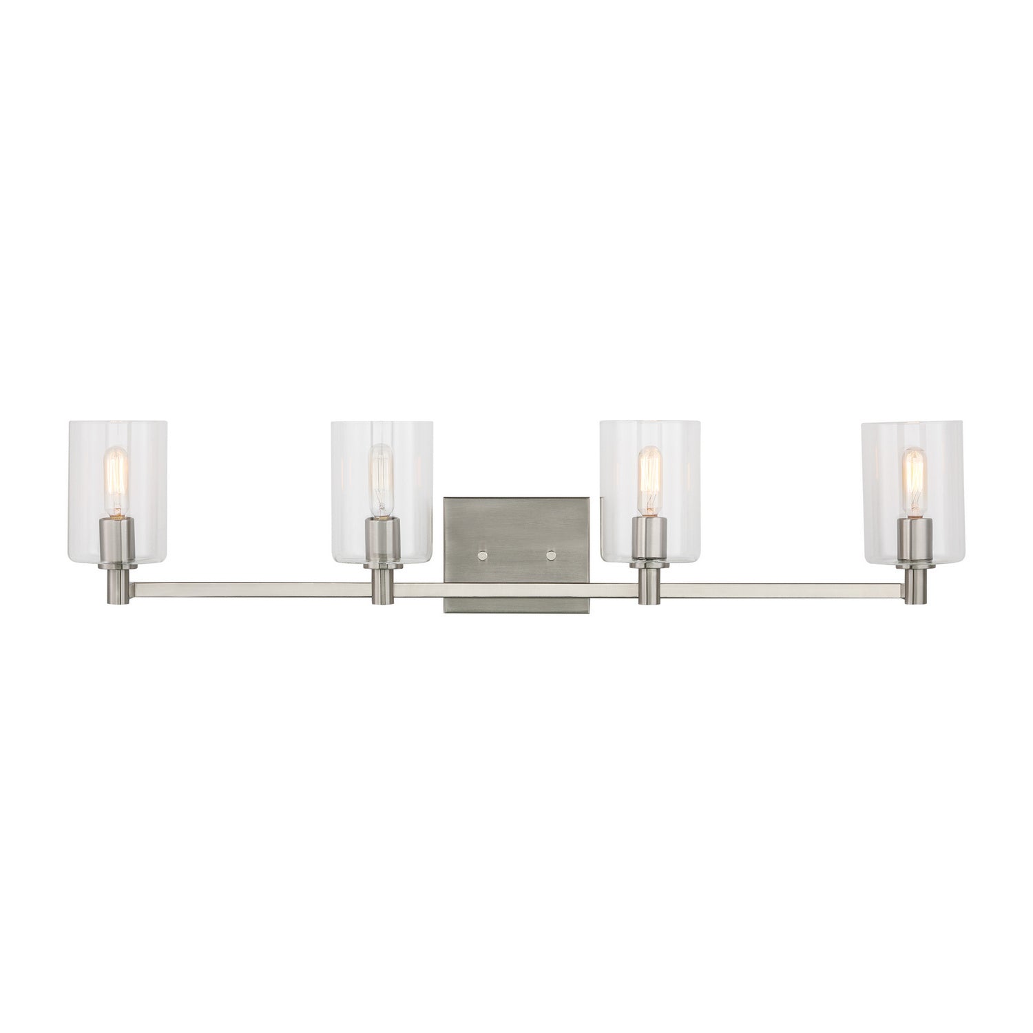 Visual Comfort Studio Canada - 4464204-962 - Four Light Bath Vanity - Fullton - Brushed Nickel