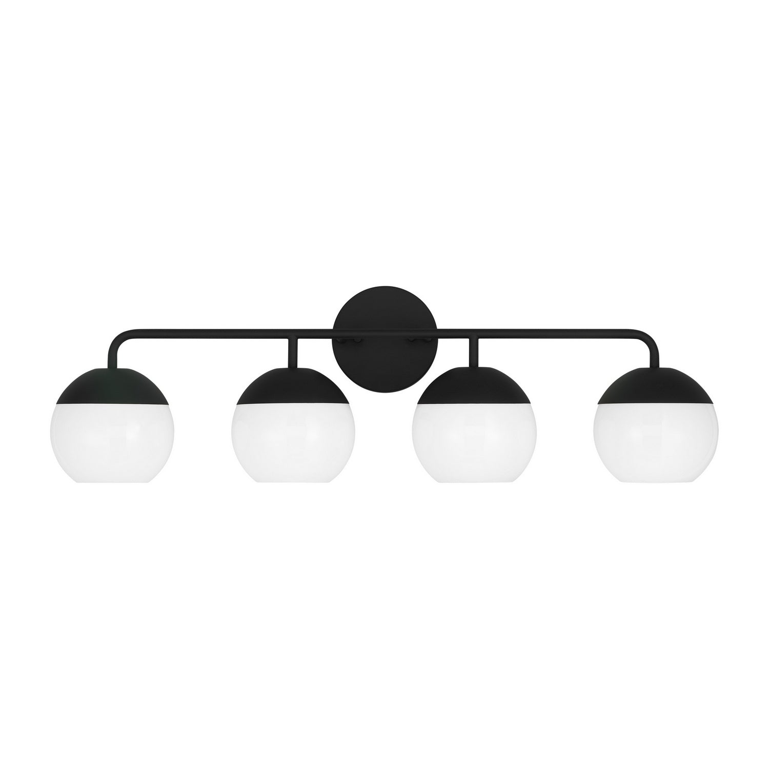 Visual Comfort Studio Canada - 4468104-112 - Four Light Bath Vanity - Alvin - Midnight Black