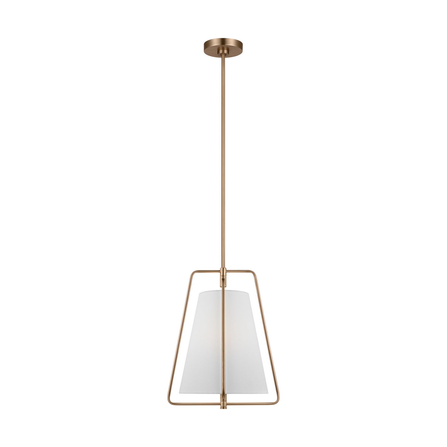 Visual Comfort Studio Canada - 6507401-848 - One Light Pendant - Allis - Satin Brass