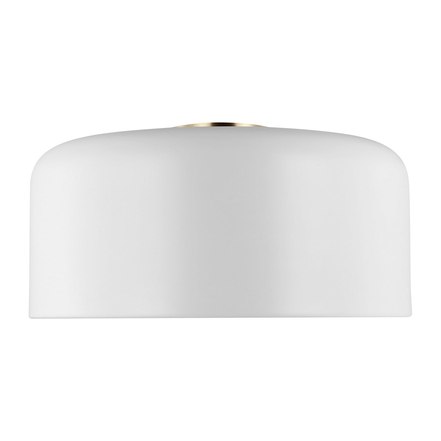 Visual Comfort Studio Canada - 7705401-115 - One Light Flush Mount - Malone - Matte White