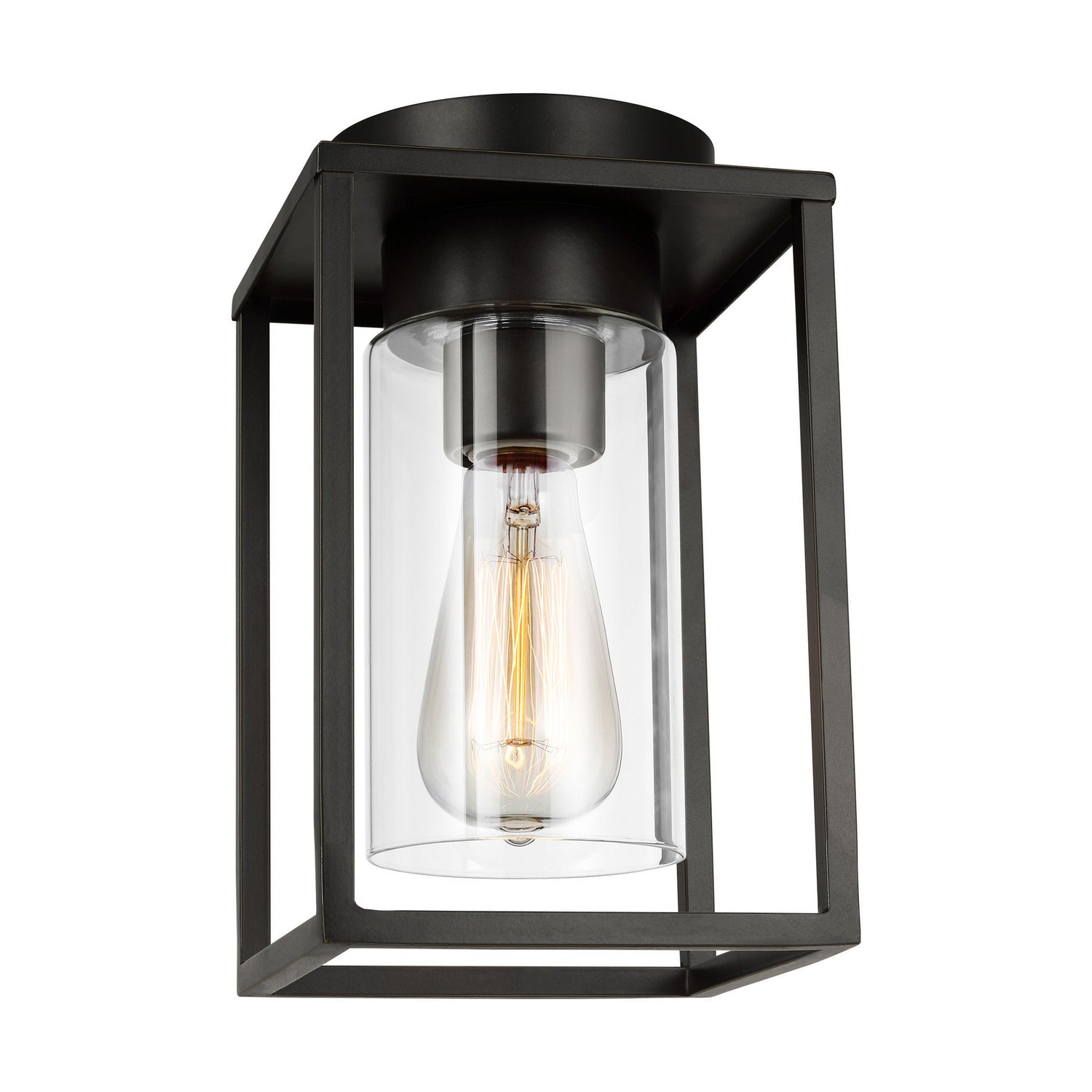 Visual Comfort Studio Canada - 7831101-71 - One Light Outdoor Flush Mount - Vado - Antique Bronze
