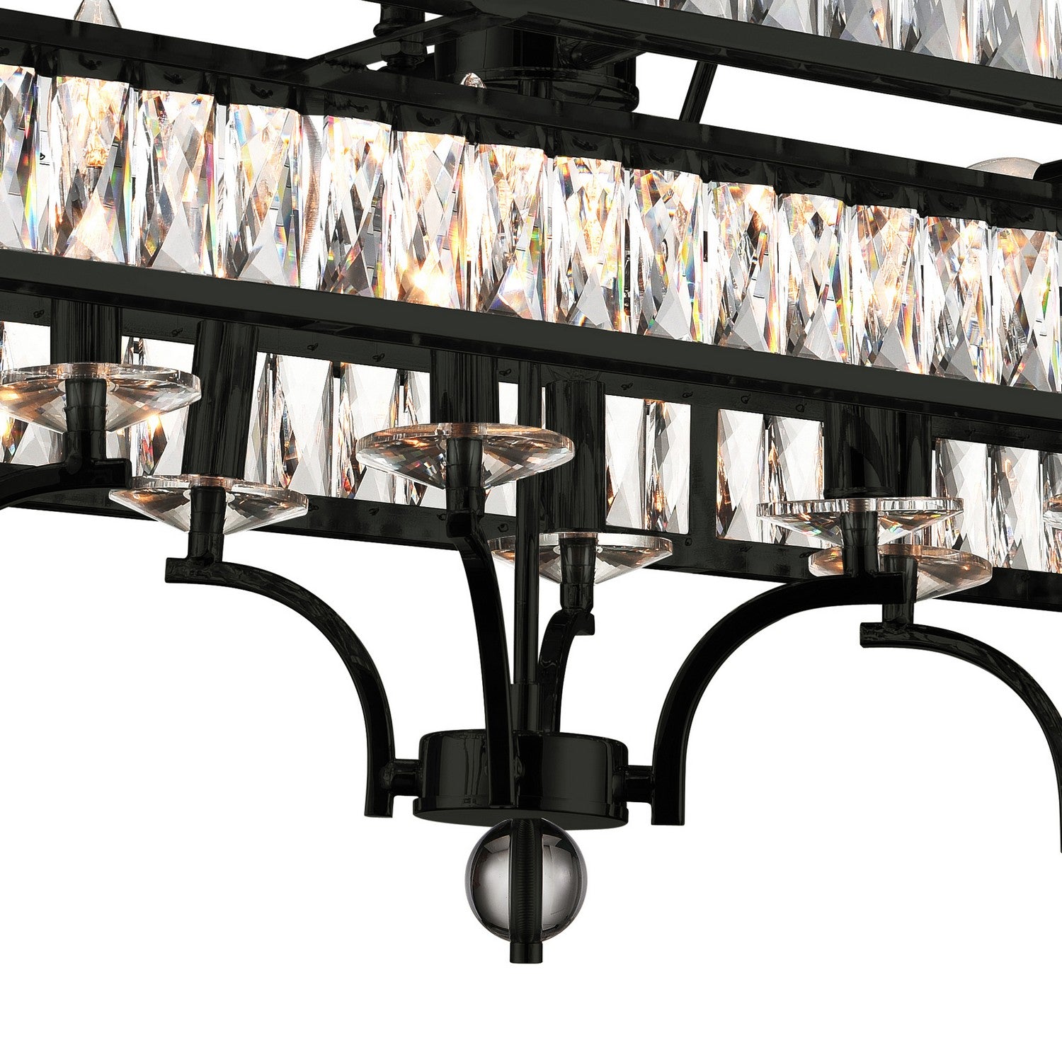 CWI Lighting Canada - 9972P47-20-101 - 20 Light Island Chandelier - Shalia - Black
