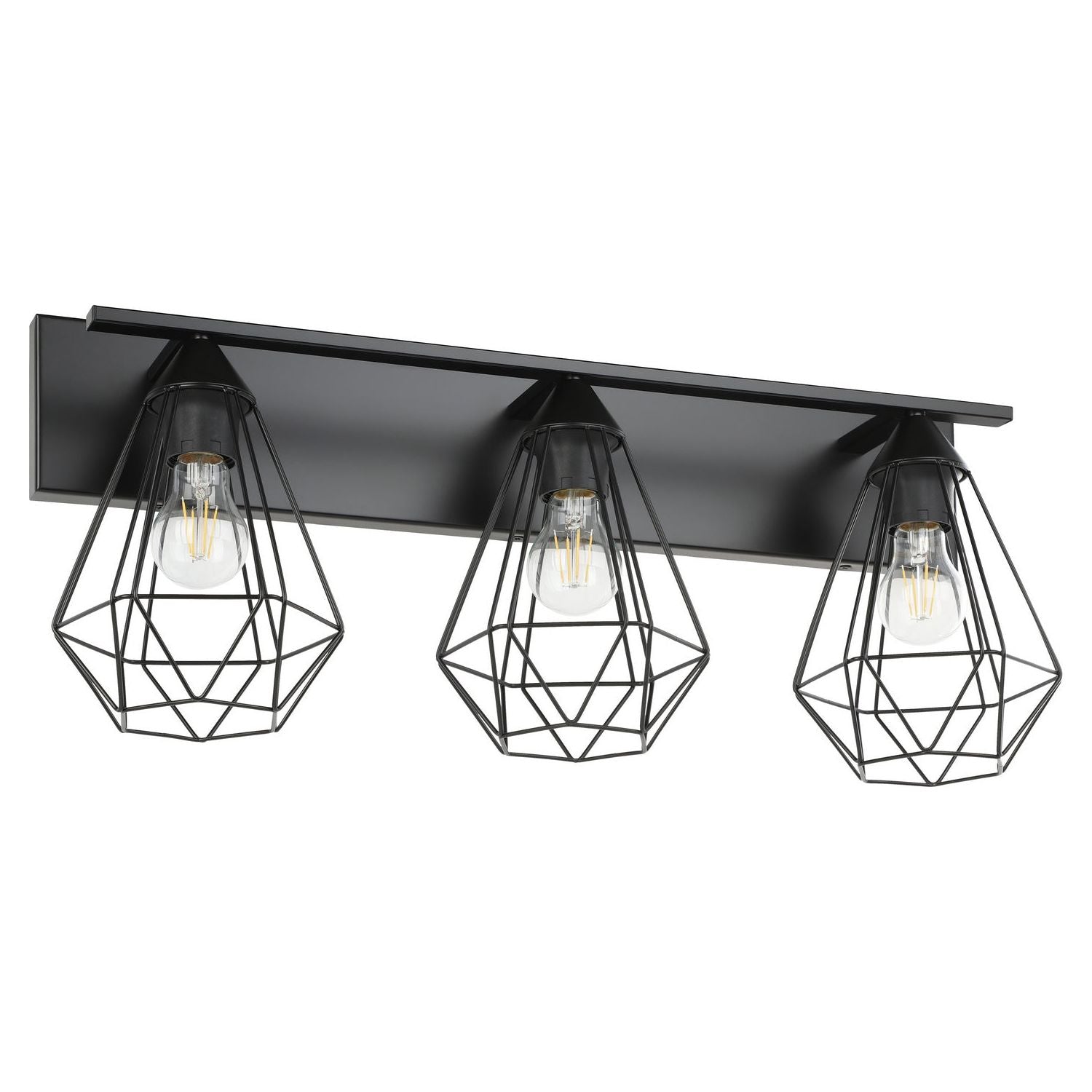 Eglo Canada - 205621A - Three Light Bath/Vanity - Tarbes - Matte Black