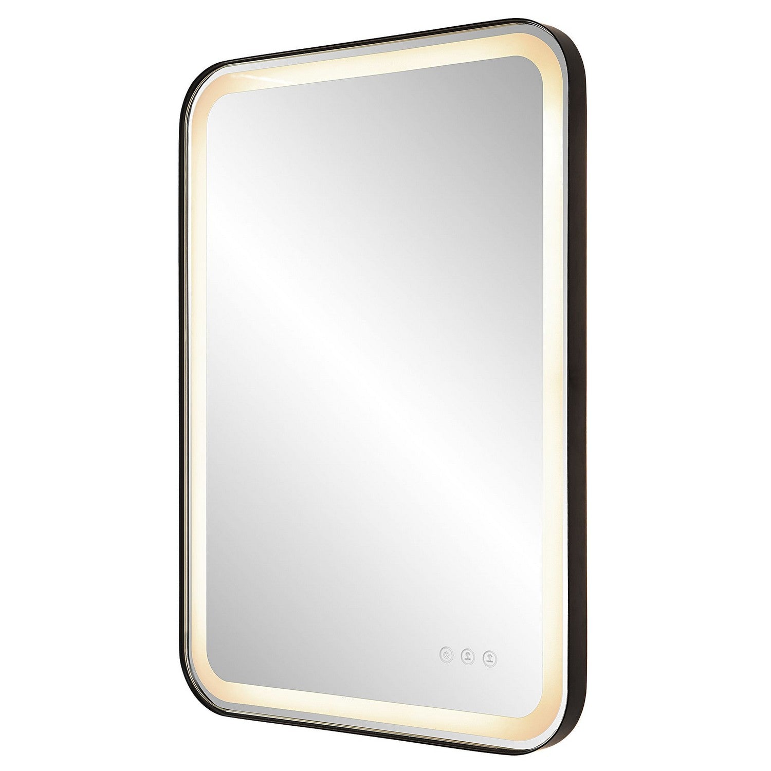 Uttermost - 09861 - Mirror - Crofton - Satin Black