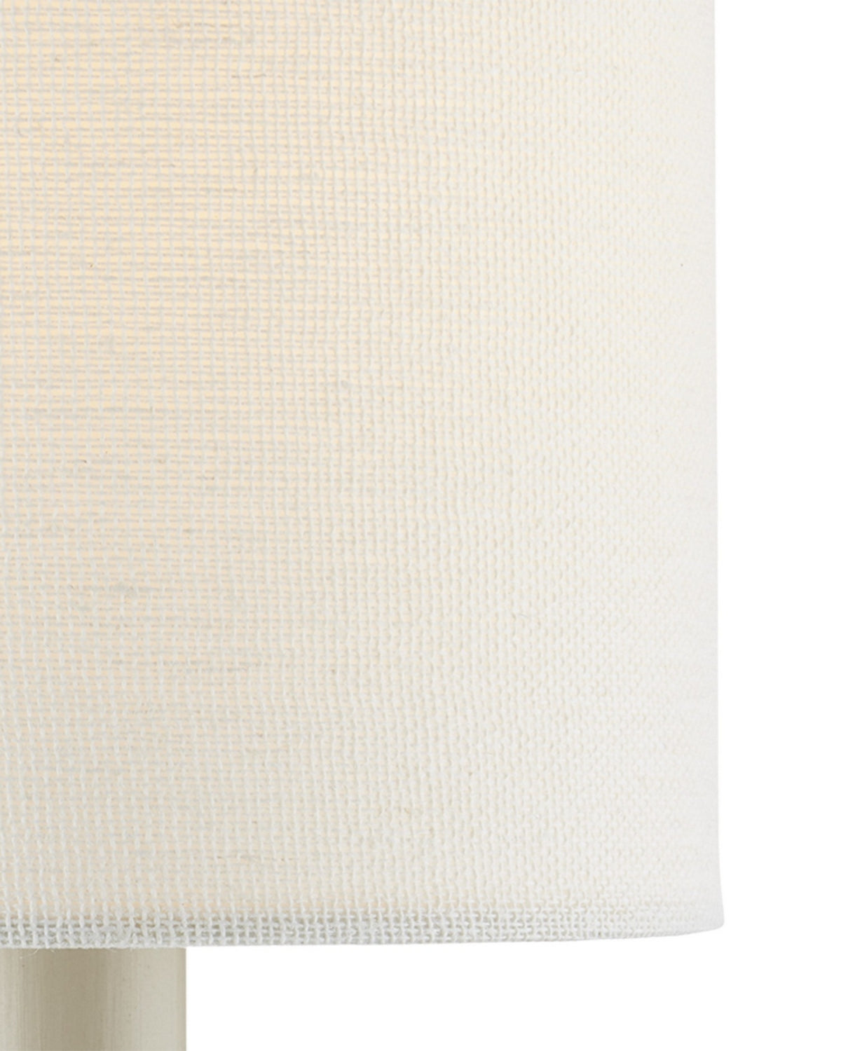 Currey and Company 0900-0023 Off-White Fine Grasscloth Chandelier Shade in Off-White