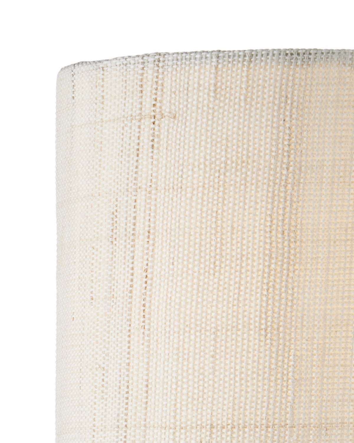 Currey and Company 0900-0026 Toile de jute fine Suspendu Ombre en lumière naturelle