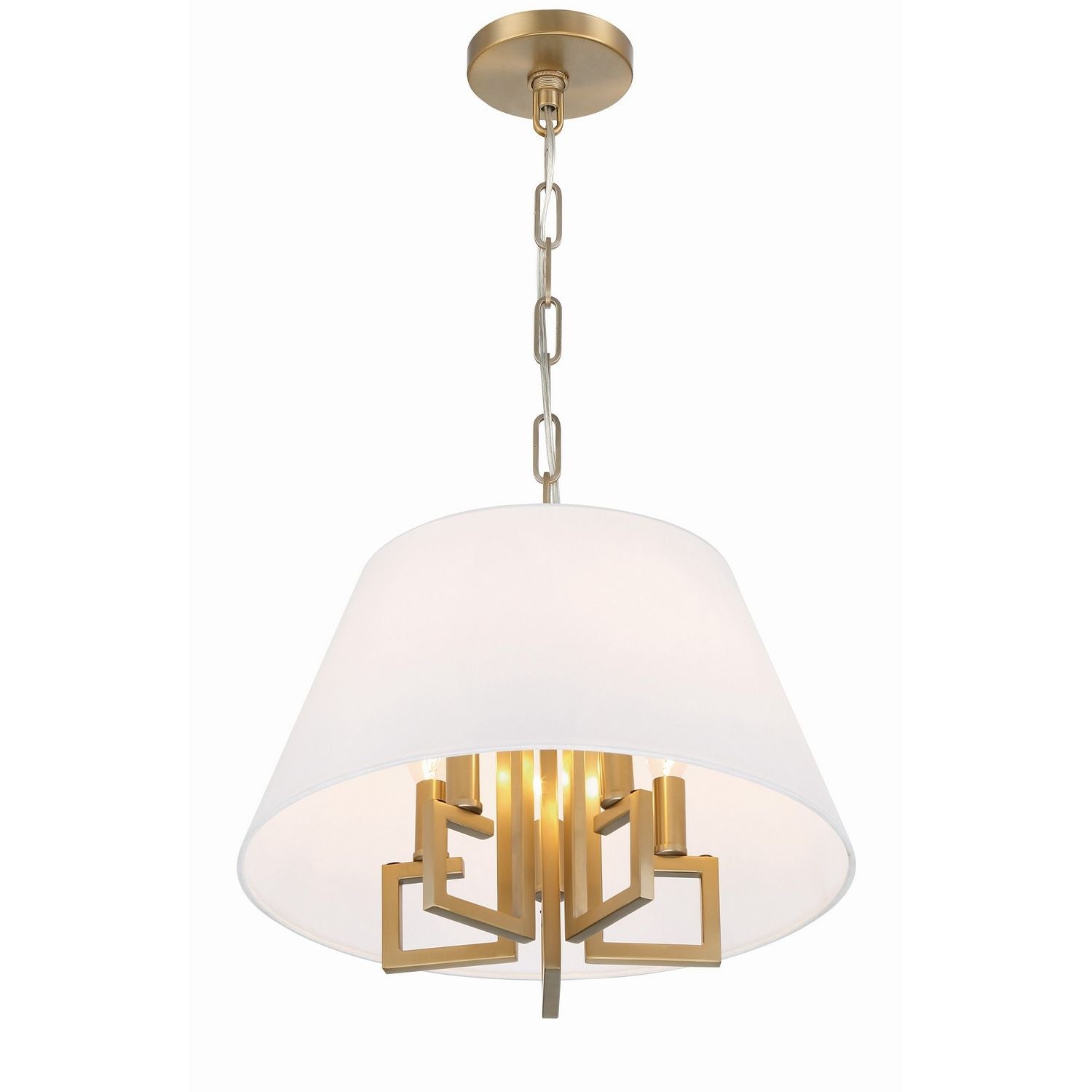 Crystorama - 2255-VG - Five Light Mini Chandelier - Westwood - Vibrant Gold