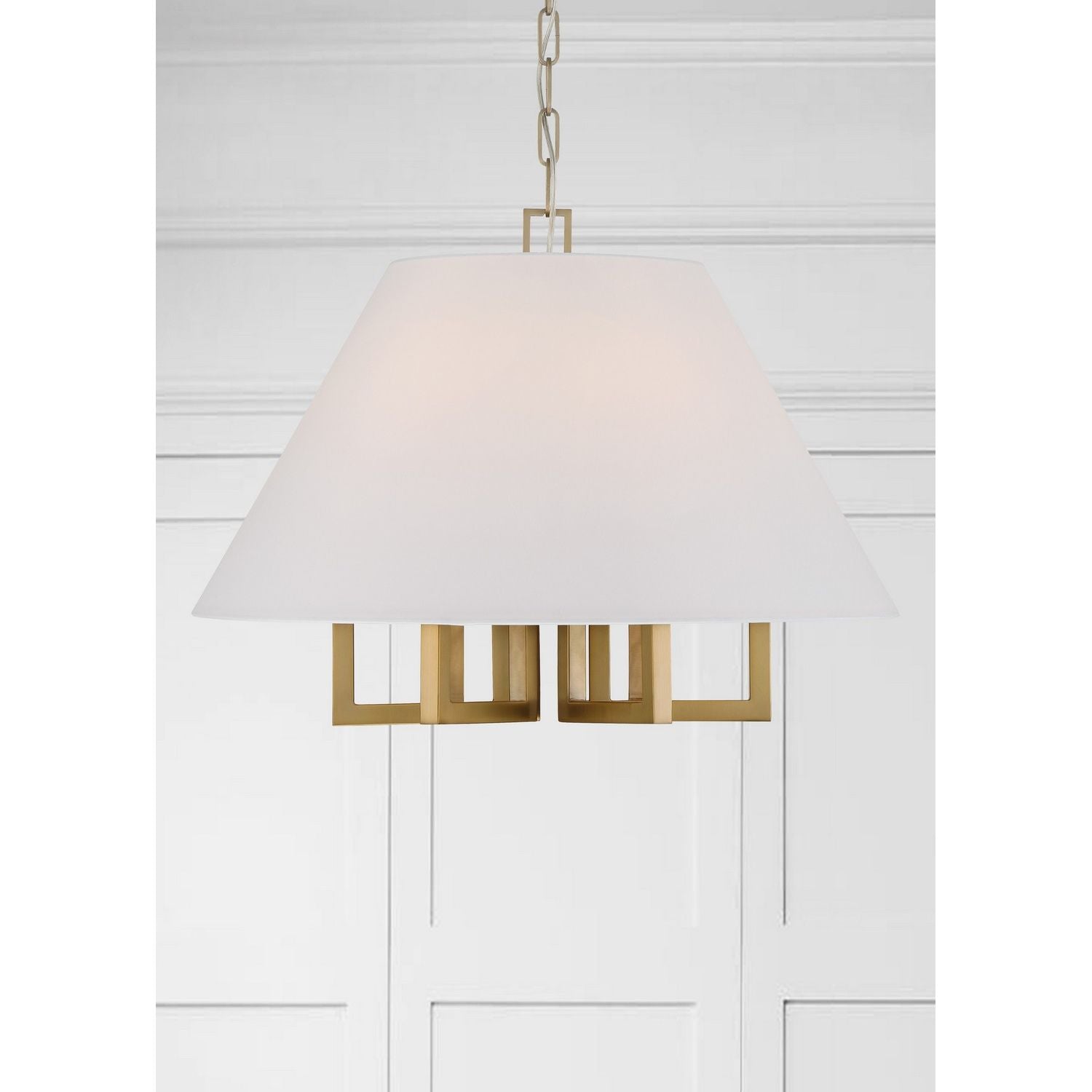 Crystorama - 2256-VG - Six Light Chandelier - Westwood - Vibrant Gold