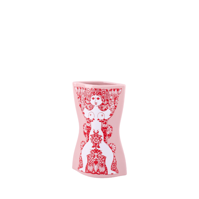 Bjørn Wiinblad 53122 Nina Vase in Pink/Red