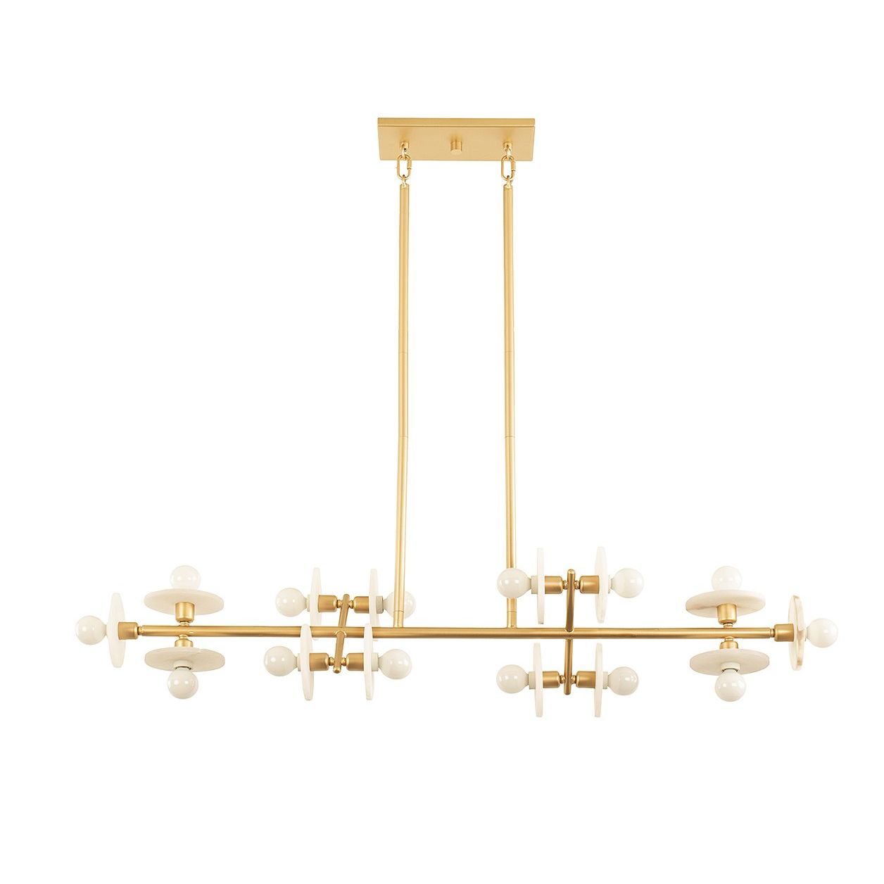 Savoy House - 1-1591-14-38 - 14 Light Linear Chandelier - Amani - Gold