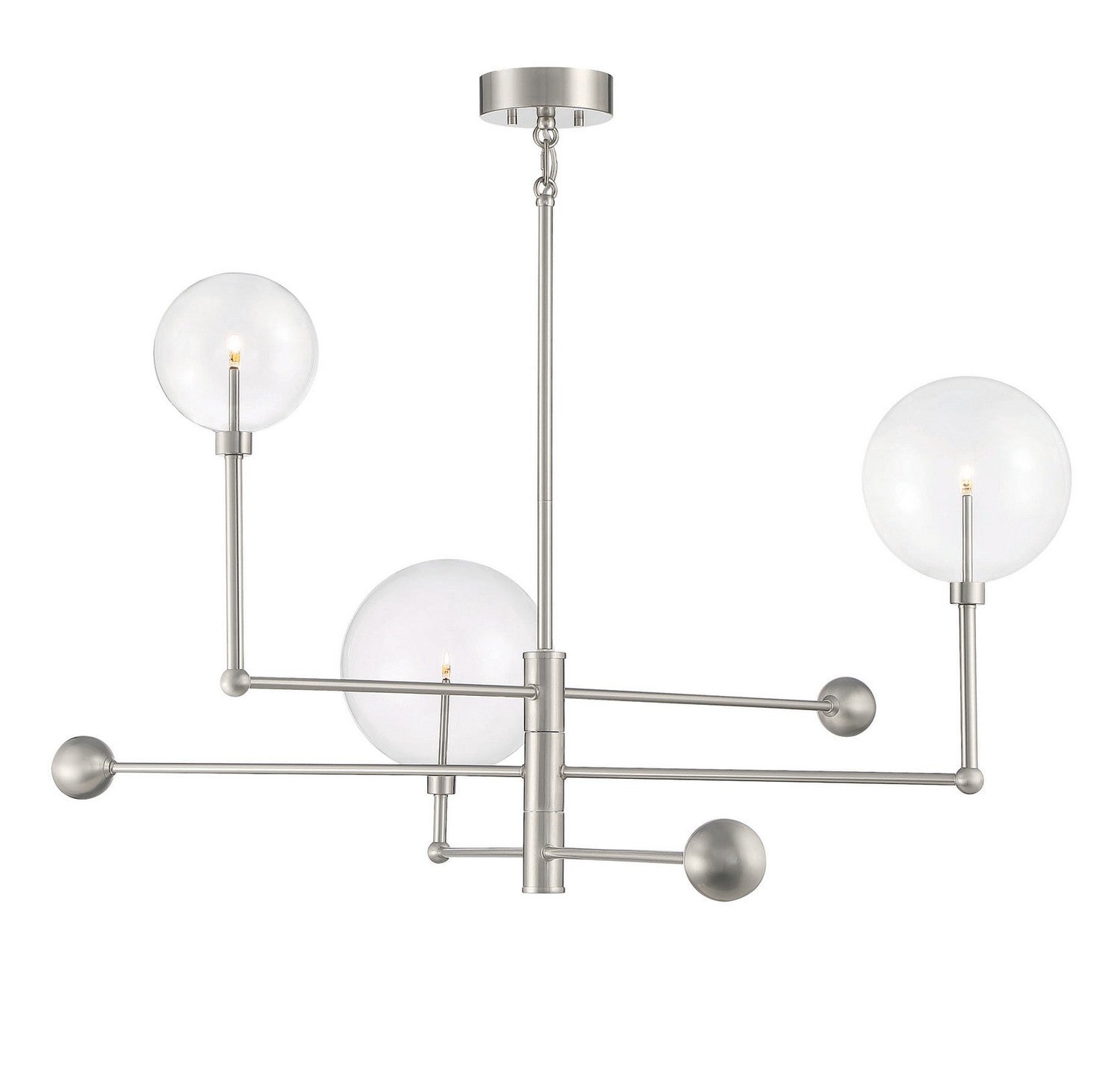 LED Meridian M100100BN Suspendu en nickel brossé