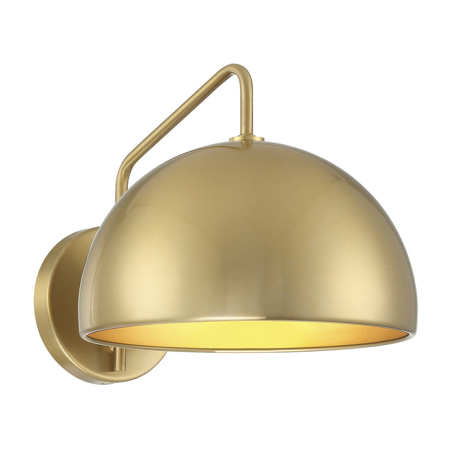 Lumière Meridian M90094NB Une lampe Murale en laiton naturel