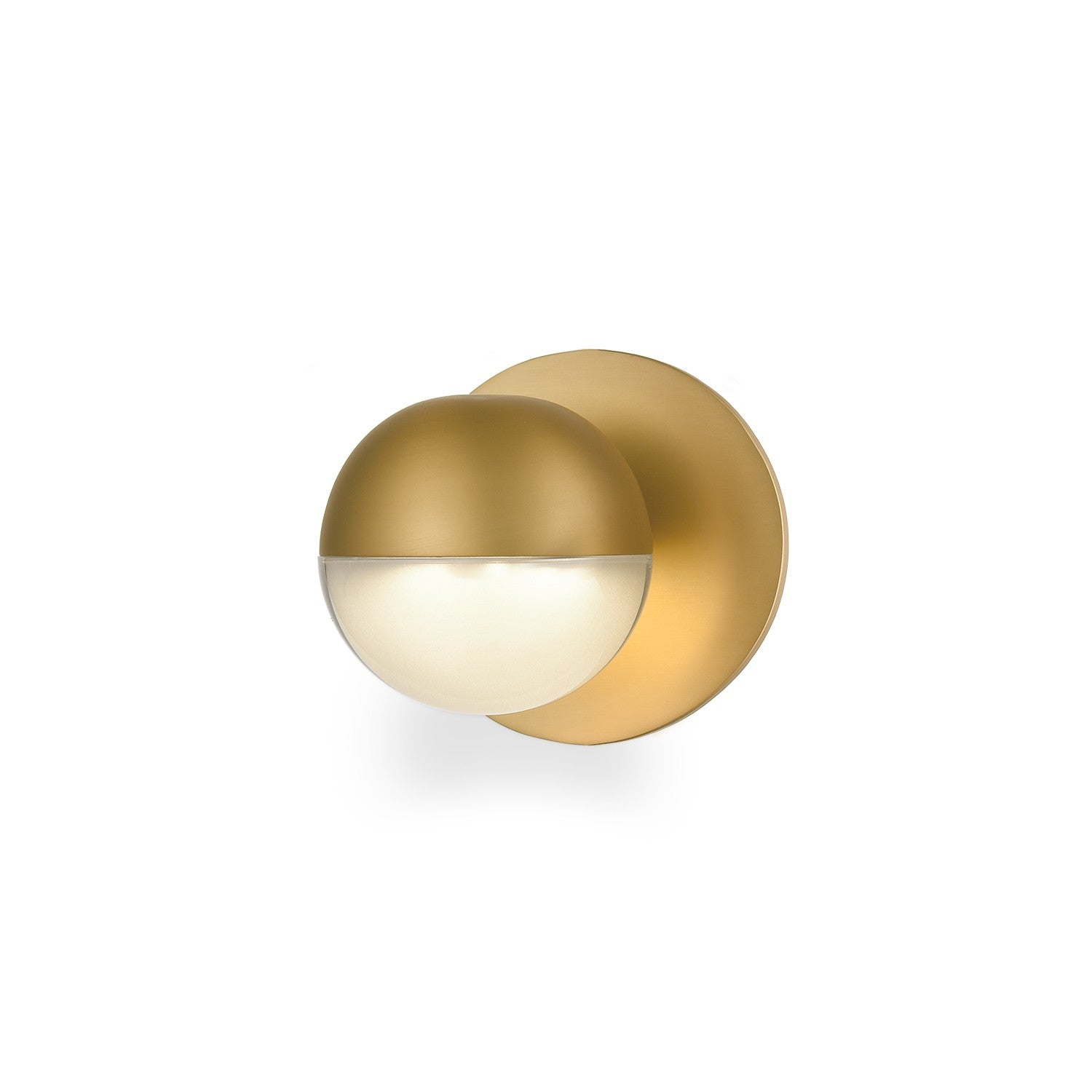 Kuzco Canada - WS47305-BG - LED Wall Sconce - Pluto - Brushed Gold
