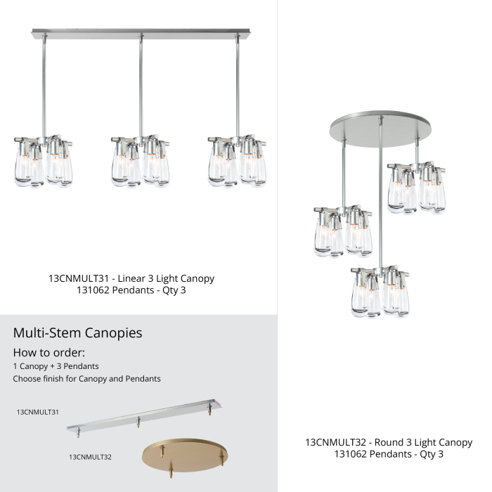 Hubbardton Forge 131062 Eos Semi-Flush/Pendant