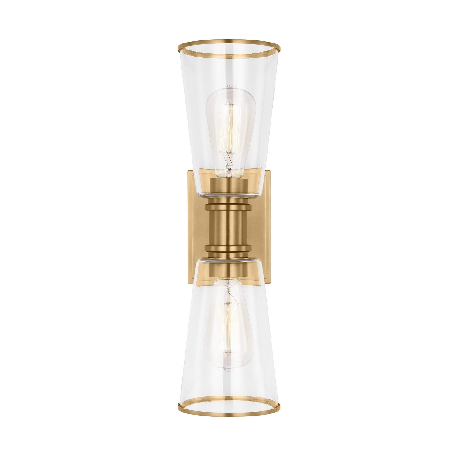 Visual Comfort Studio Canada - CV1042BBS - Two Light Bath Vanity - Alessa - Burnished Brass
