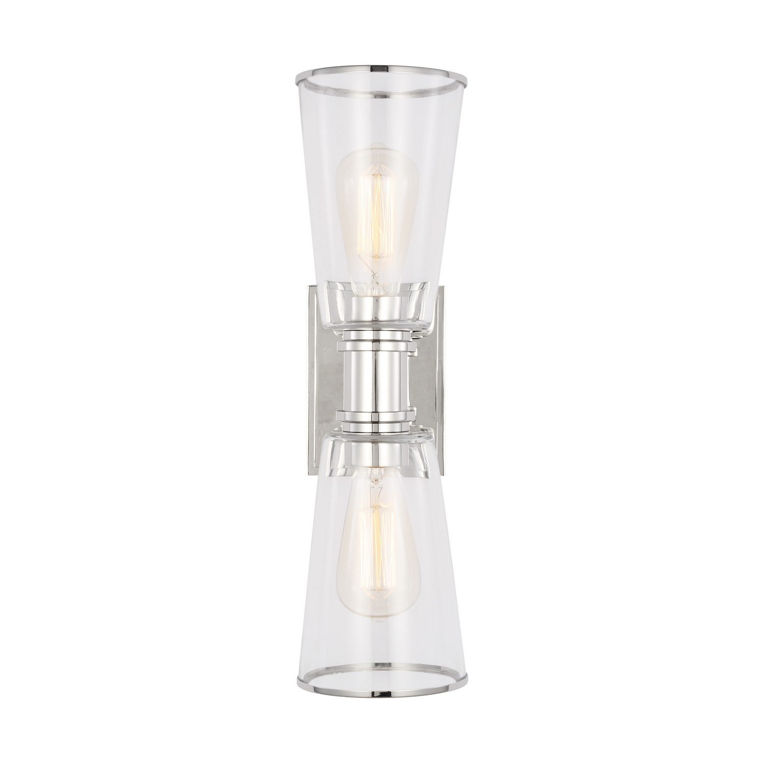 Visual Comfort Studio Canada - CV1042PN - Two Light Bath Vanity - Alessa - Polished Nickel