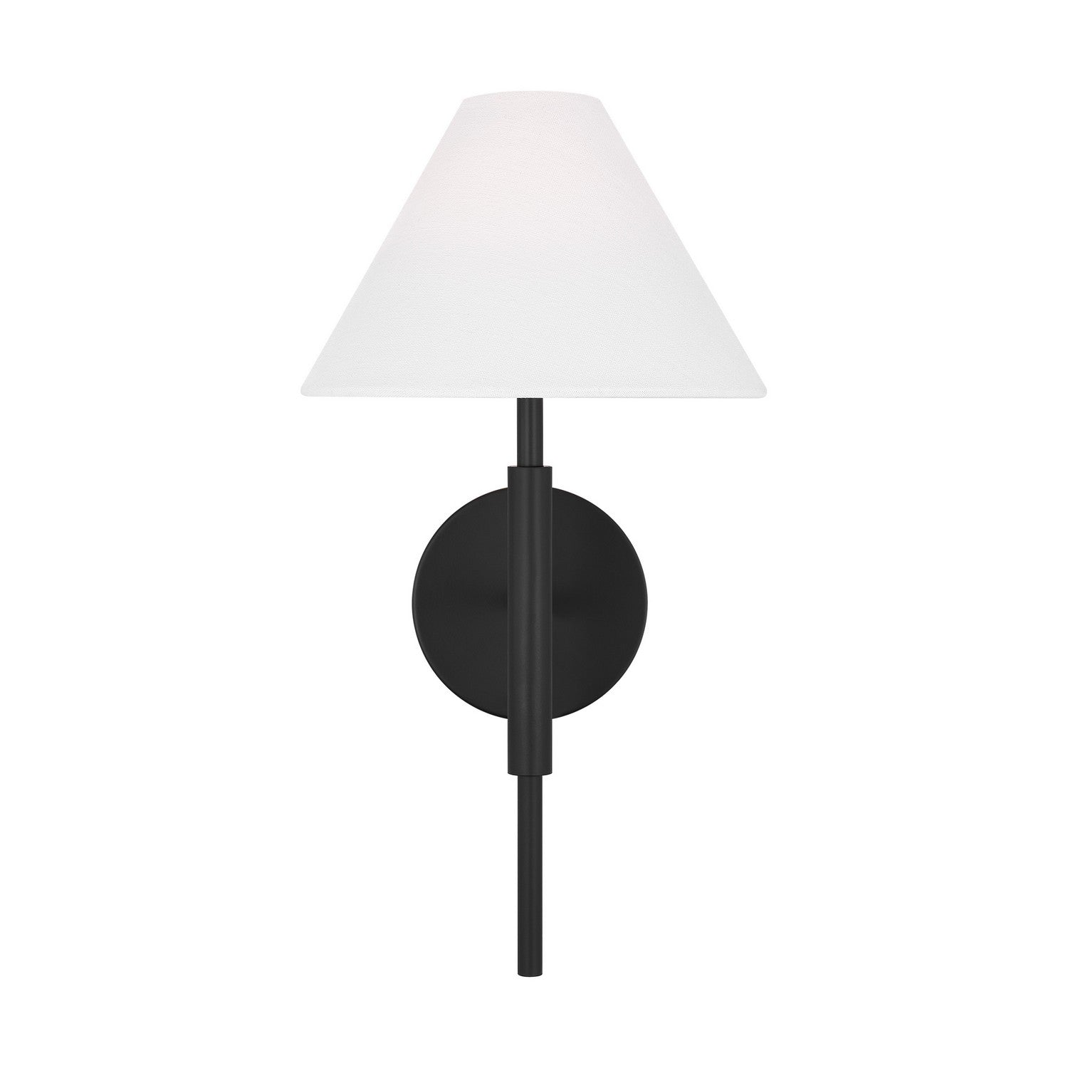 Visual Comfort Studio Canada - DJW1011MBK - One Light Bath Vanity - Porteau - Midnight Black