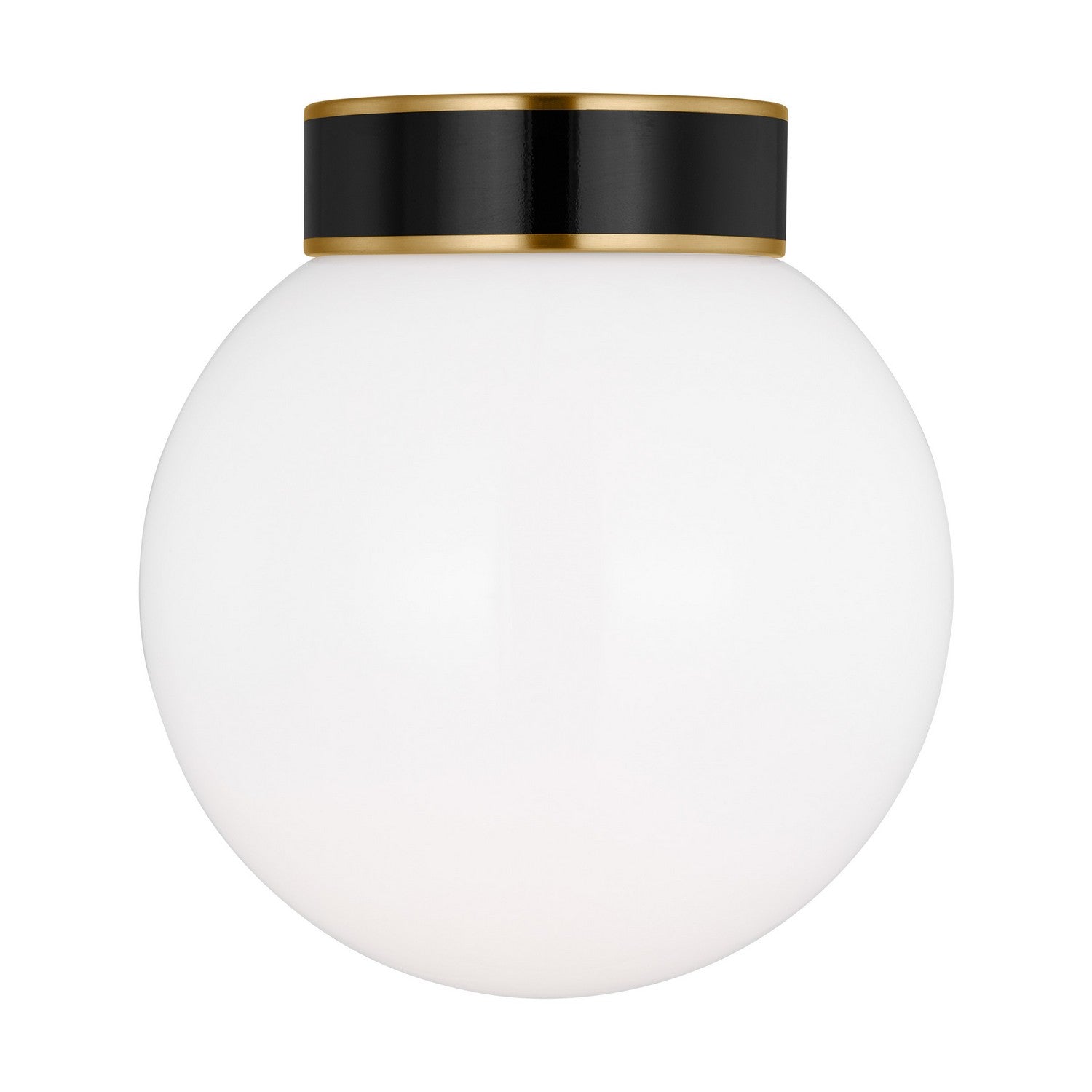 Visual Comfort Studio Canada - KSF1051BBSGBK - One Light Flush Mount - Monroe - Burnished Brass