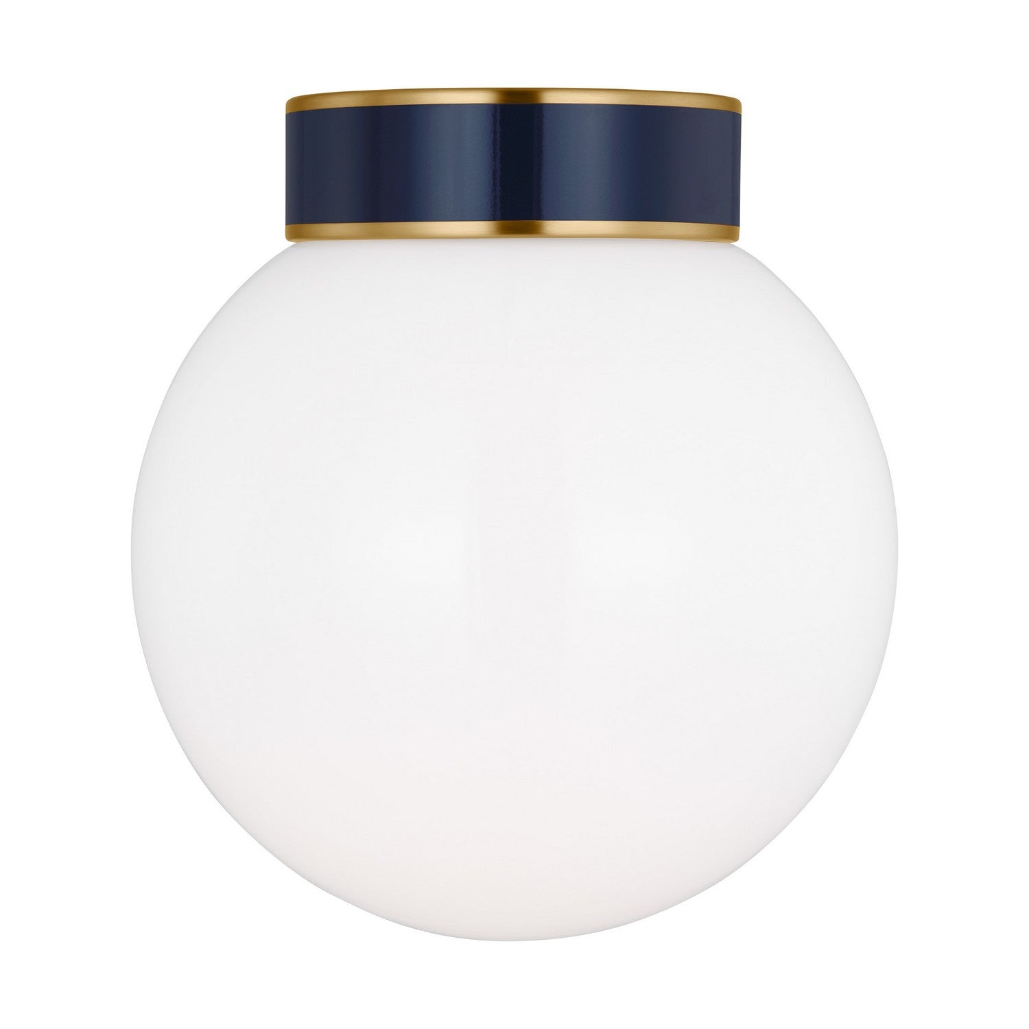 Visual Comfort Studio Canada - KSF1051BBSNVY - One Light Flush Mount - Monroe - Burnished Brass