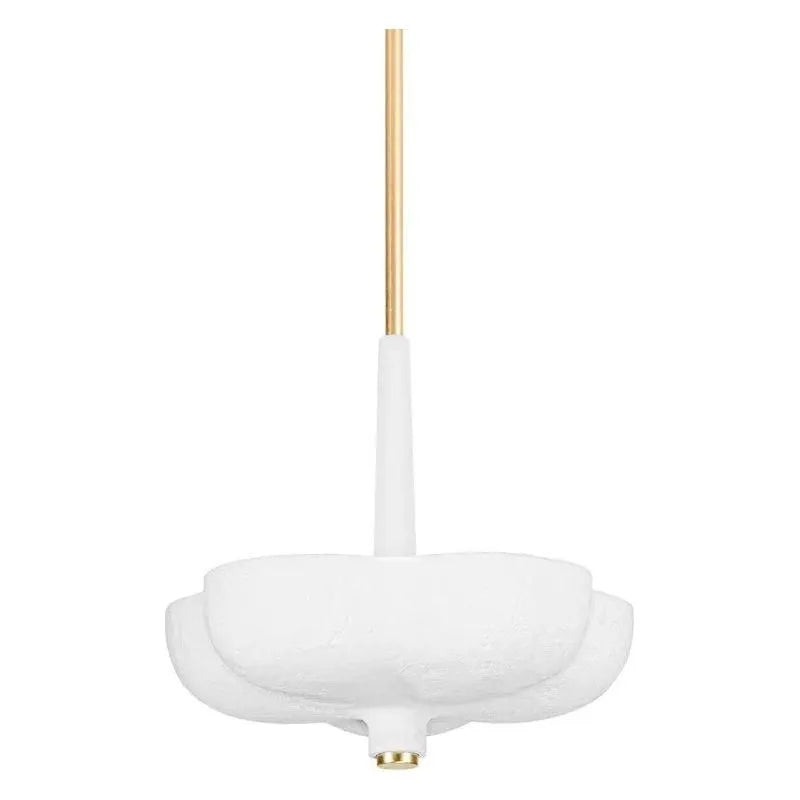 Corbett Lighting - 360-20-GL/GSW - Three Light Pendant - Rimini - Gold Leaf