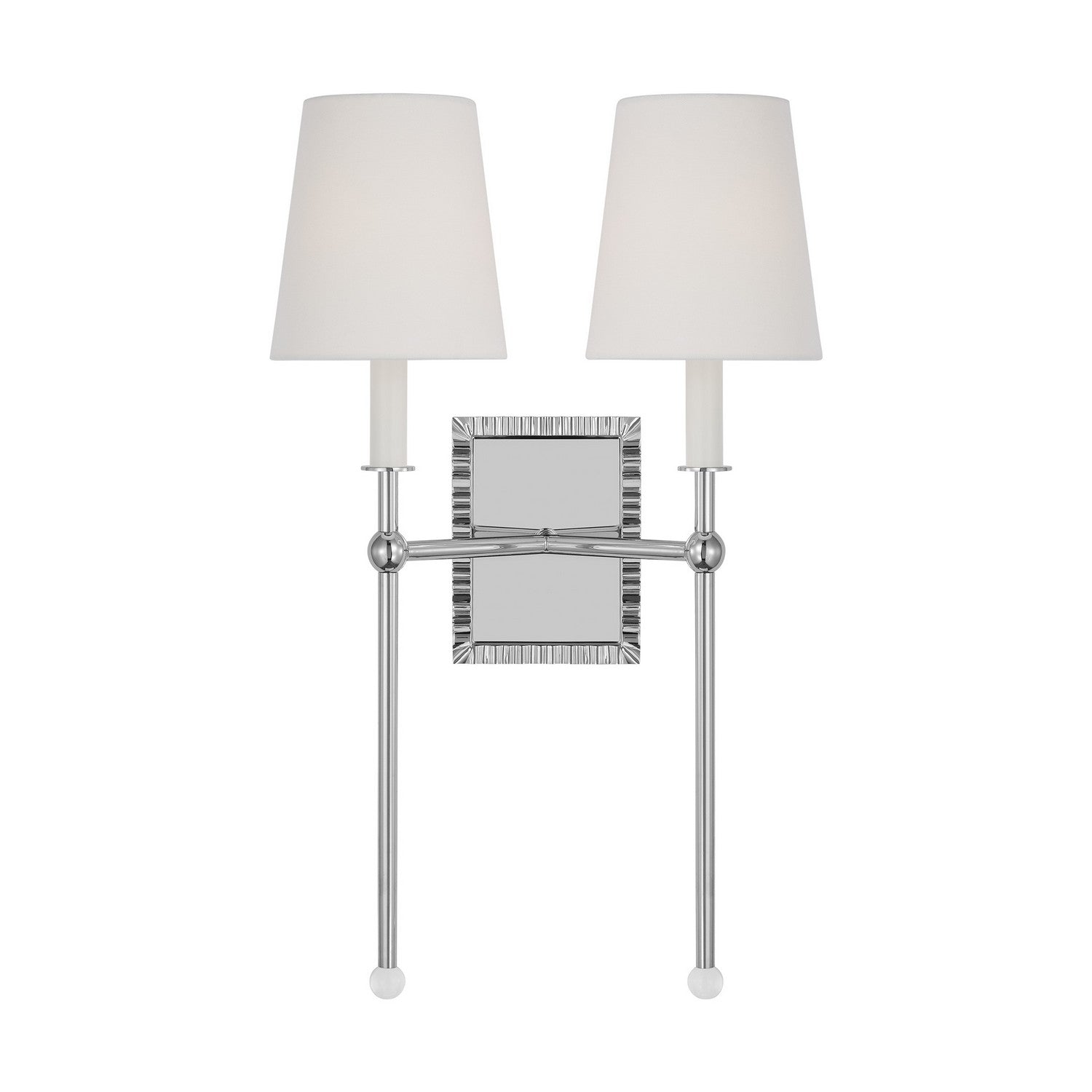 Visual Comfort Studio Canada - AW1202PN - Two Light Wall Sconce - Baxley - Polished Nickel