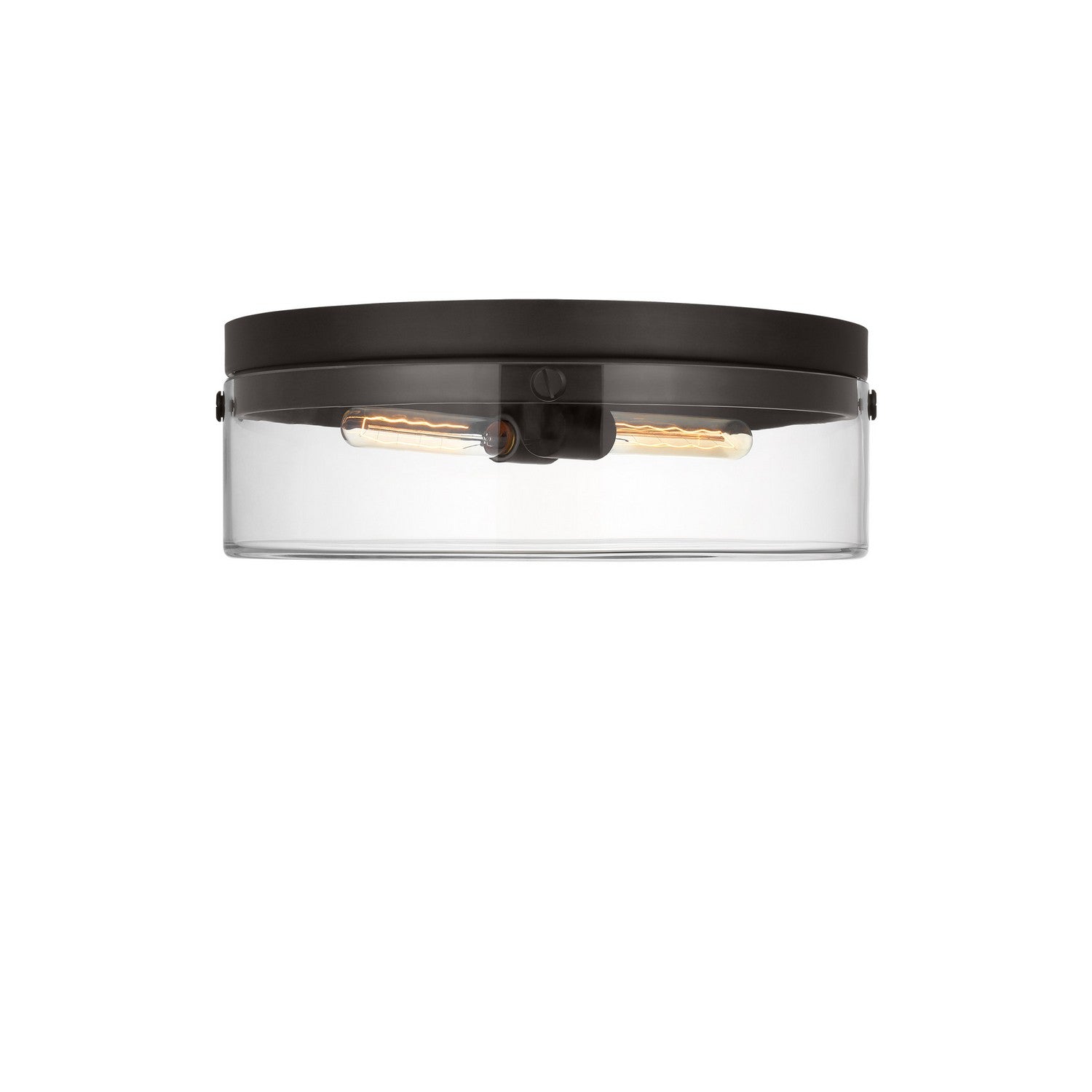 Visual Comfort Studio Canada - CF1032AI - Two Light Flush Mount - Garrett - Aged Iron