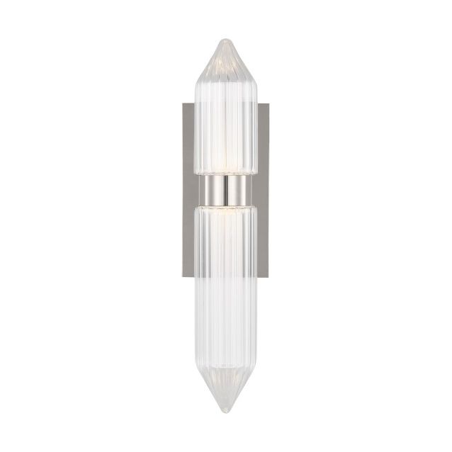 Visual Comfort Modern - 700WSLGSN18N-LED927 - LED Wall Sconce - Langston - Polished Nickel