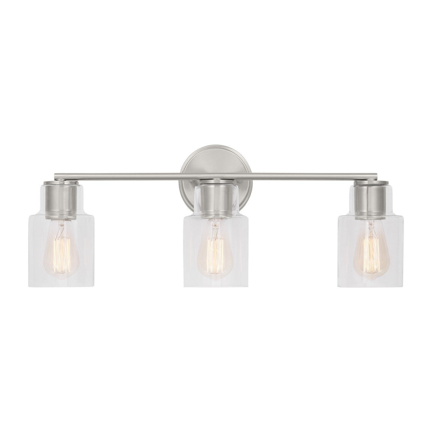 Visual Comfort Studio Canada - DJV1003BS - Three Light Bath - Sayward - Brushed Steel