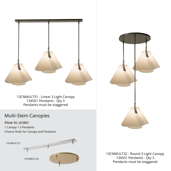 Hubbardton Forge 134501 Mobius Small Pendant