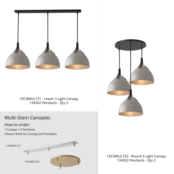 Hubbardton Forge 134502 Summit Pendant