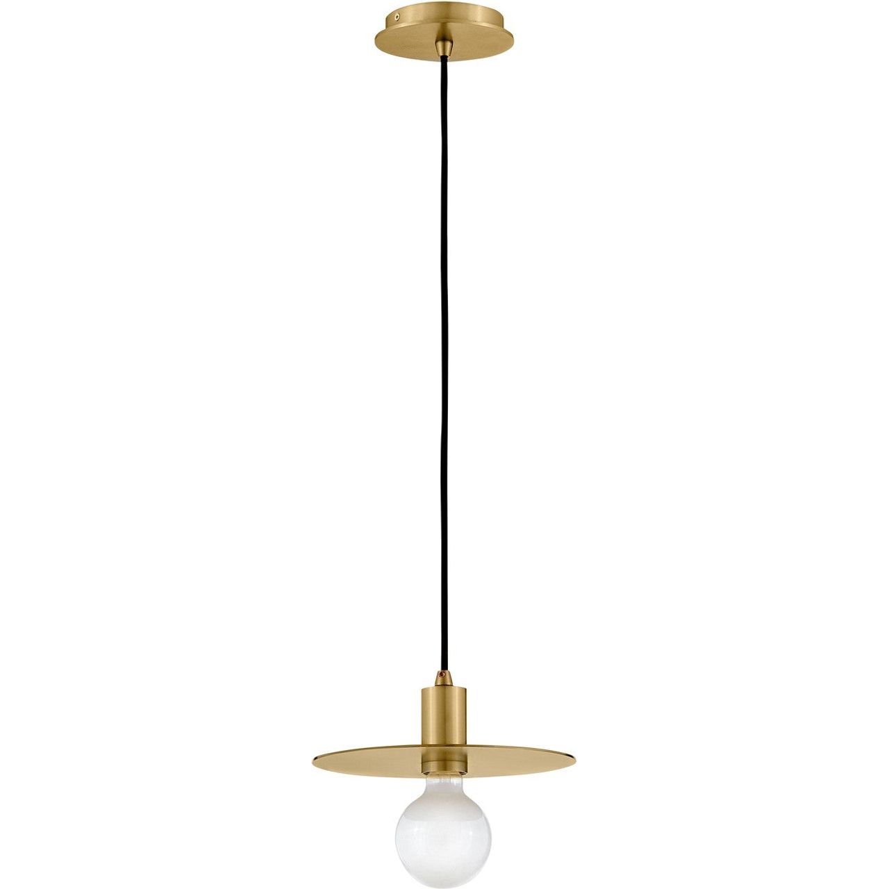 Lark Canada - 83887LCB - LED Convertible Pendant - Lulu - Lacquered Brass