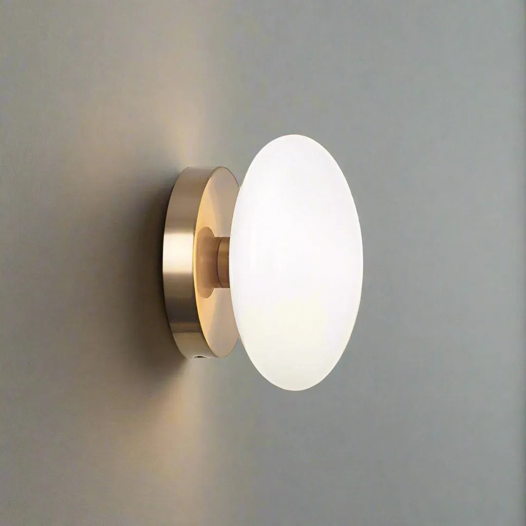 Matteo Canada - S05101AGOP - One Light Wall Sconce - Pearlesque