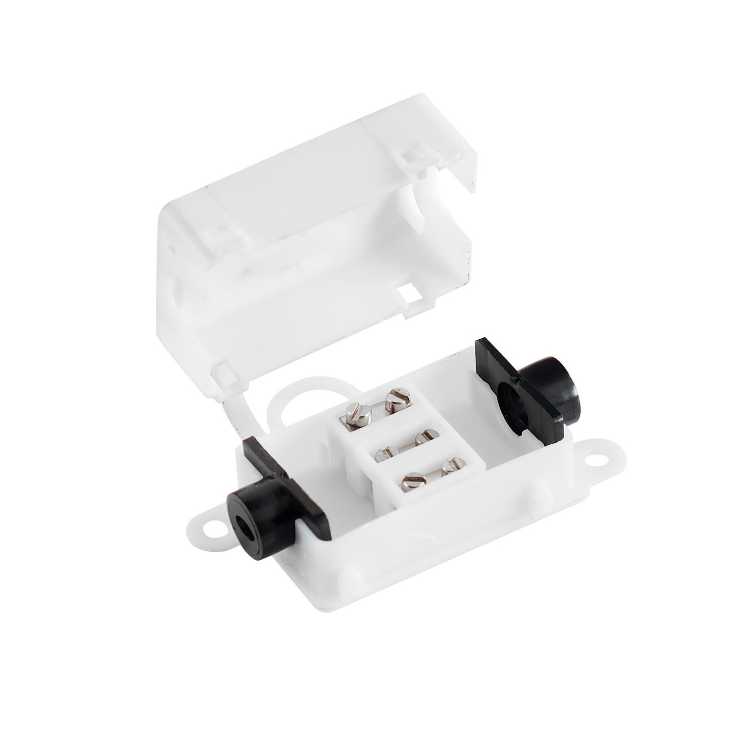 Maxim Lighting 89833BK CounterMax 24V Slim Stick Splice Box in Black