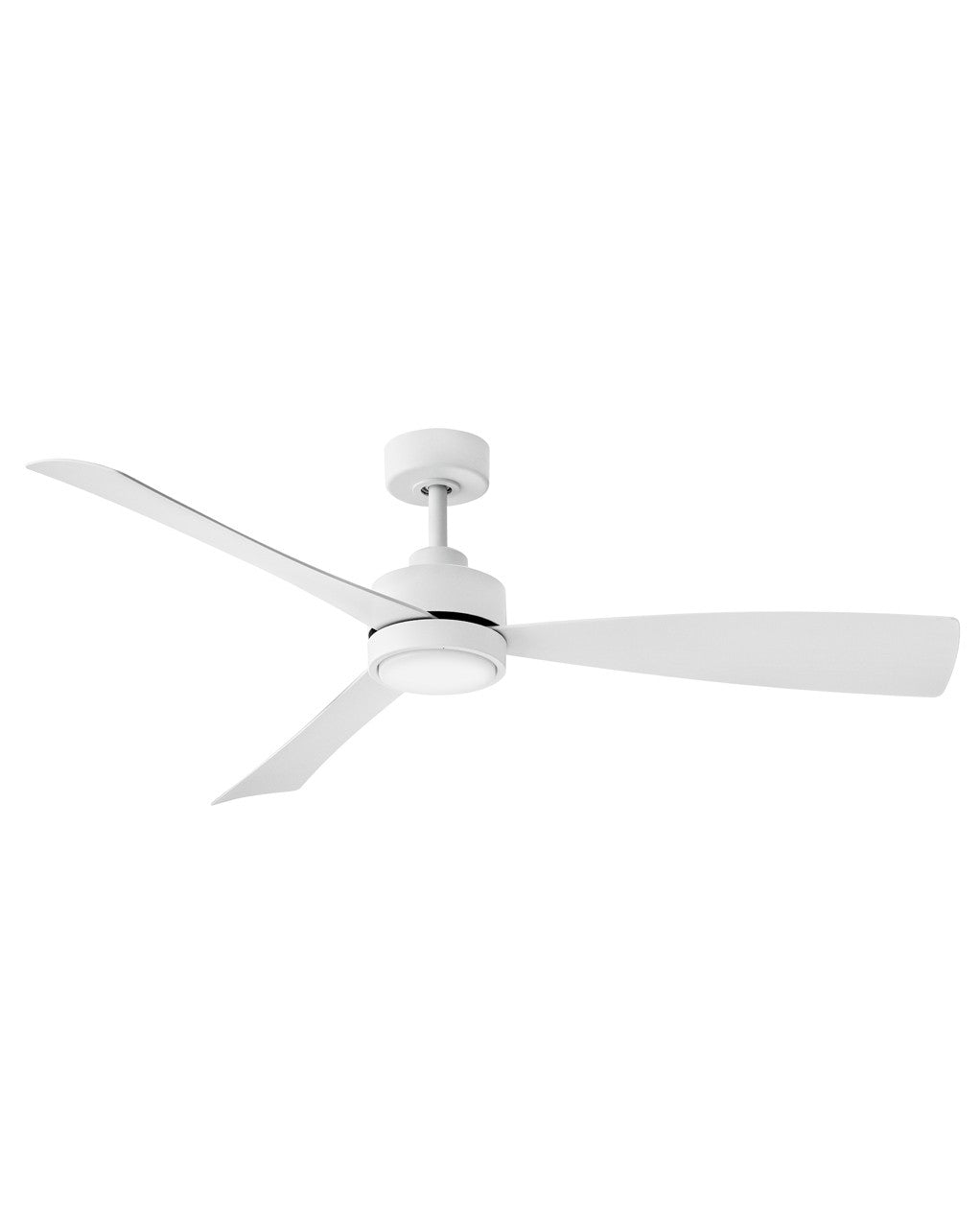 Hinkley Canada - 905756FMW-LWD - Plafond de 56 pouces Ventilateur - Iver - Blanc mat