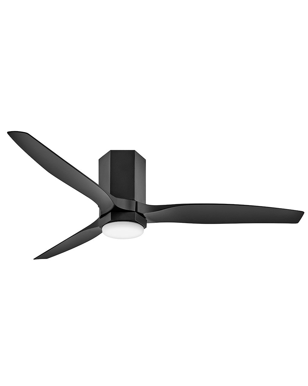 Hinkley Canada - 905852FMB-LDD - Plafond de 52 pouces Ventilateur - Facette - Noir mat