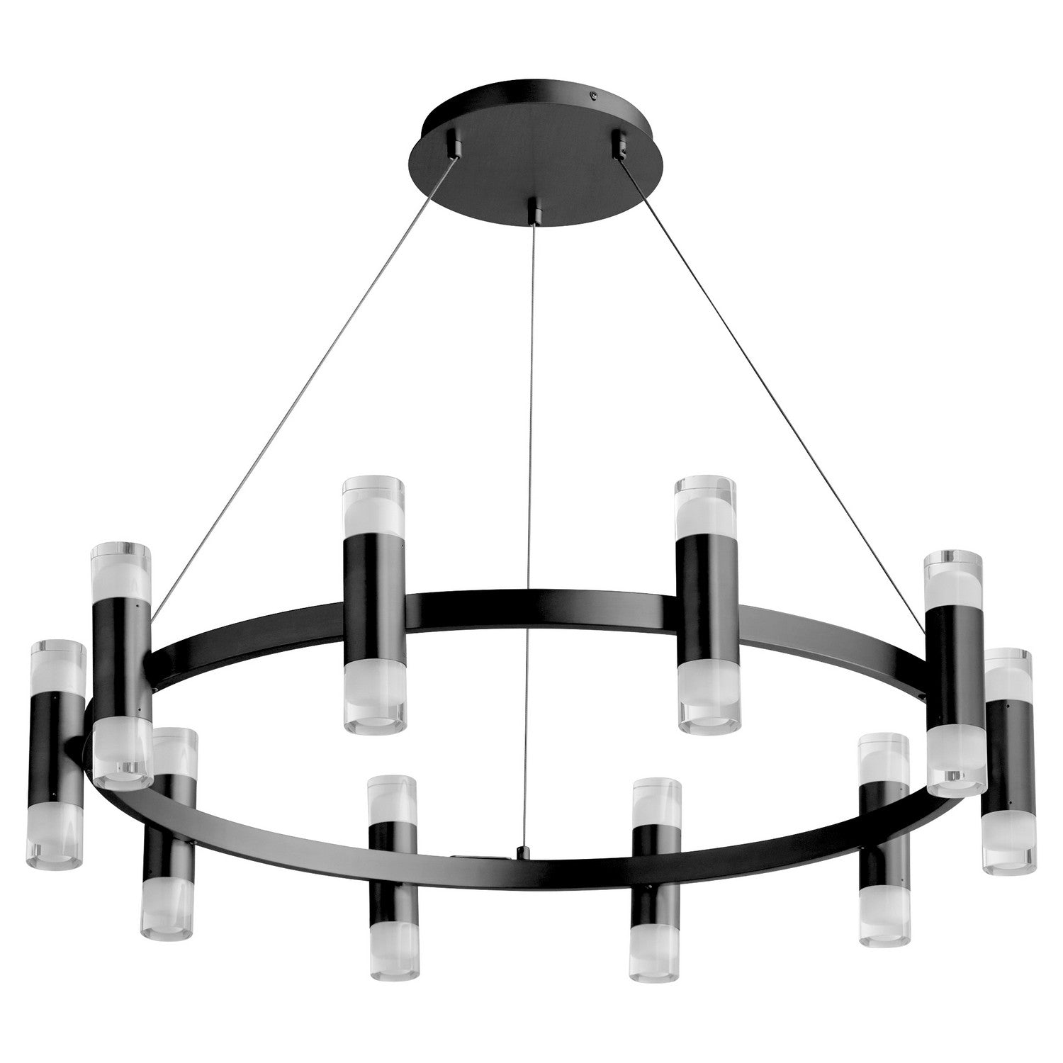 Oxygen Lighting - 3-6095-15 - LED Pendant - Alarum - Black