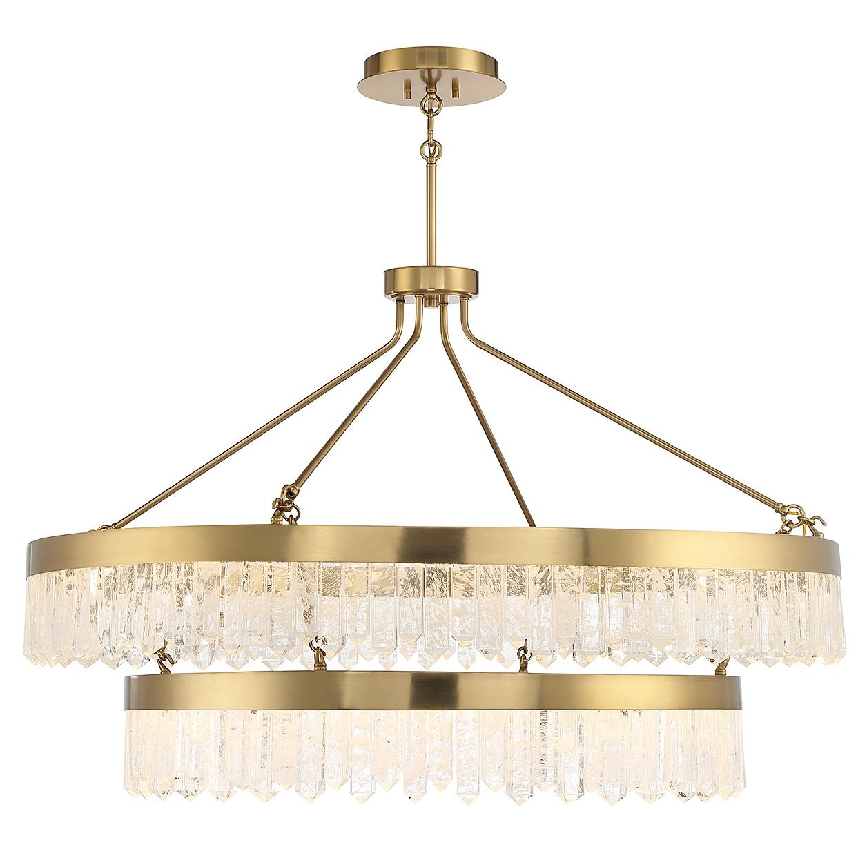 Savoy House - 7-1622-117-322 - LED Pendant - Landon - Warm Brass