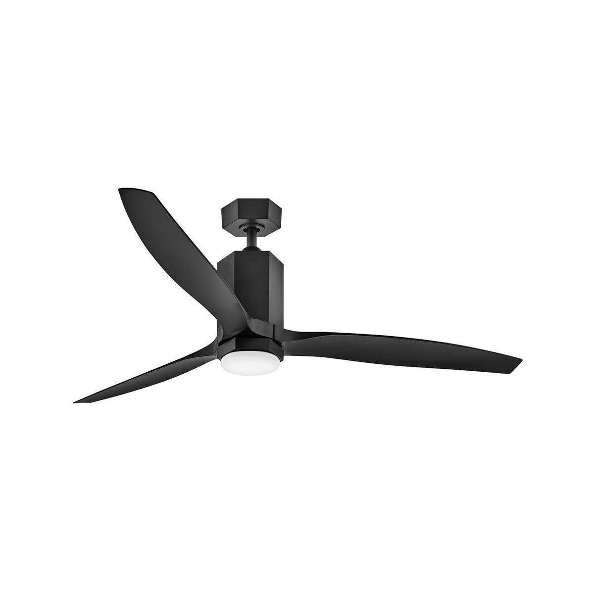Hinkley Canada - 905860FMB-LDDK - 60"Ceiling Fan - Facet - Matte Black