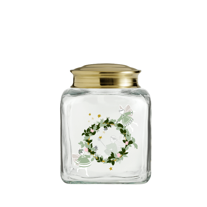 Holmegaard 4800633 Christmas Biscuit Jar 2026 in Multi