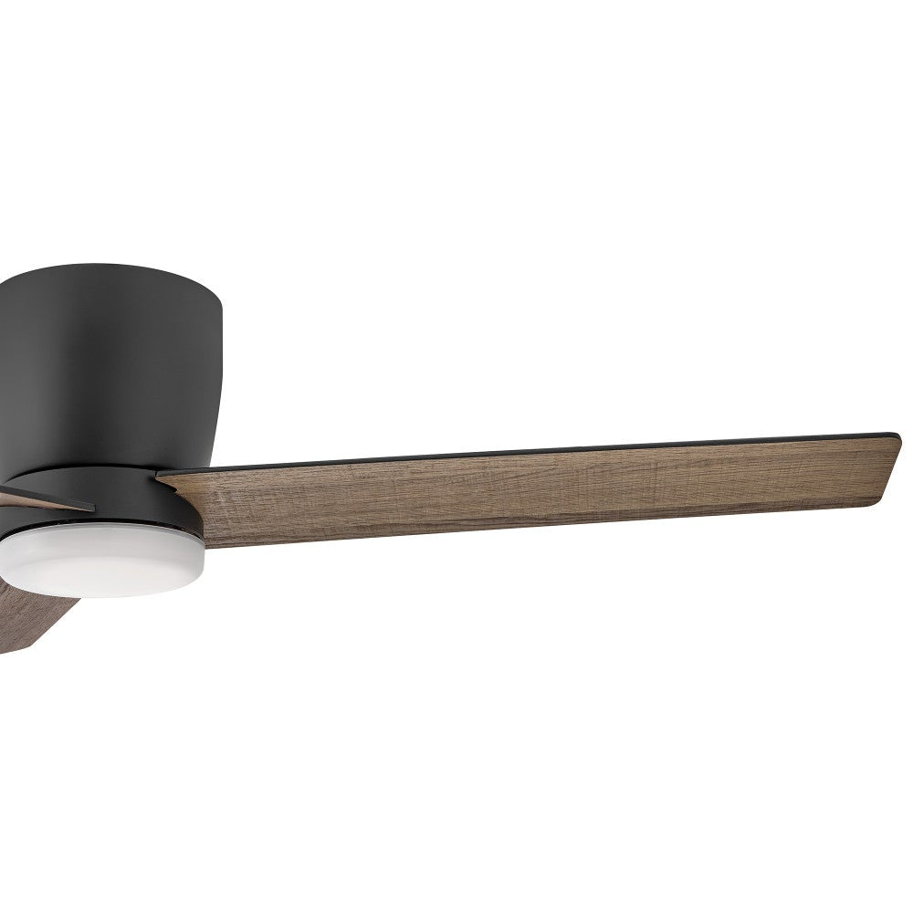Plafonnier LED Ari Hinkley Lighting 910852FMB-LDA Ventilateur en noir mat