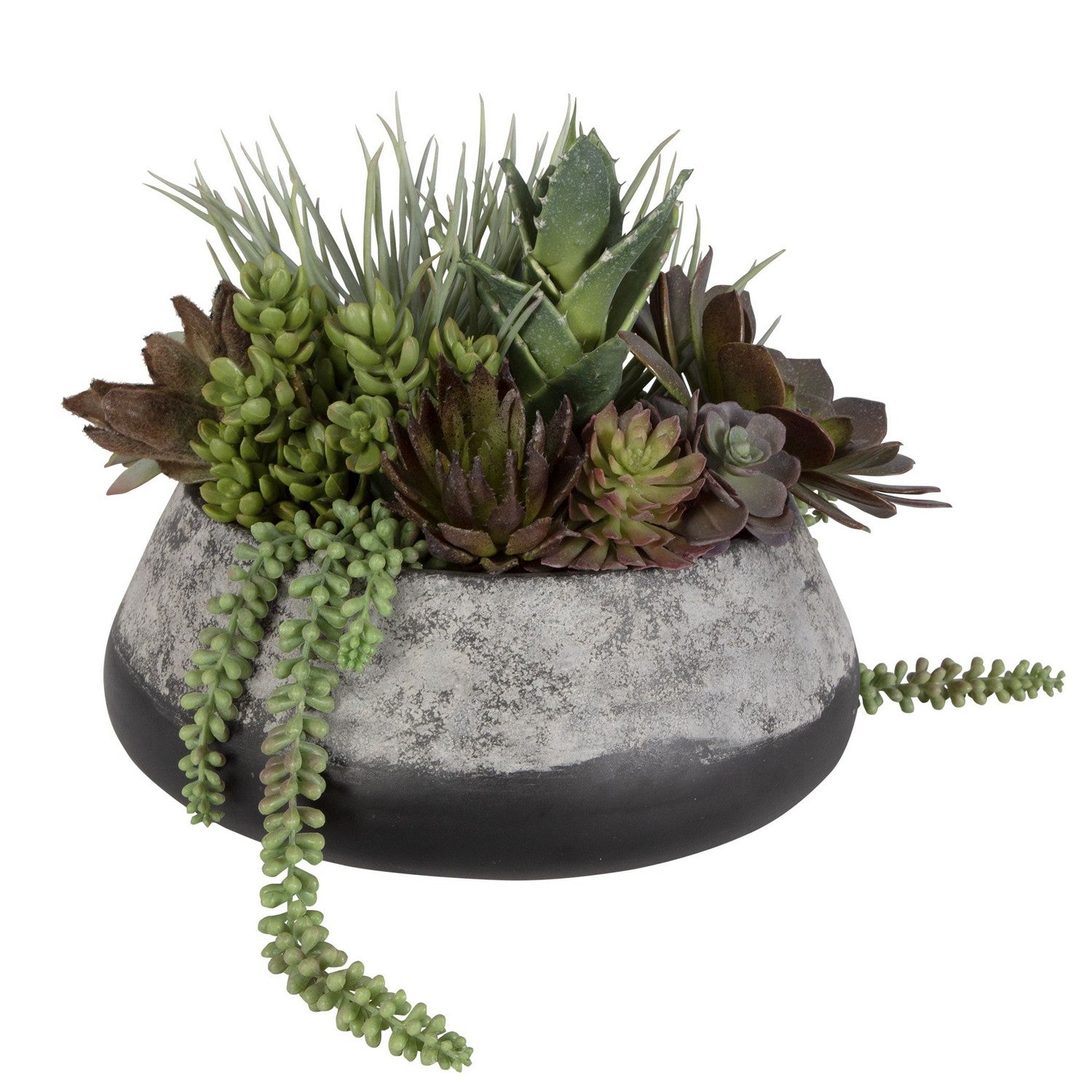 Uttermost - 60214 - Centerpiece - Yuma - Green And Burgundy