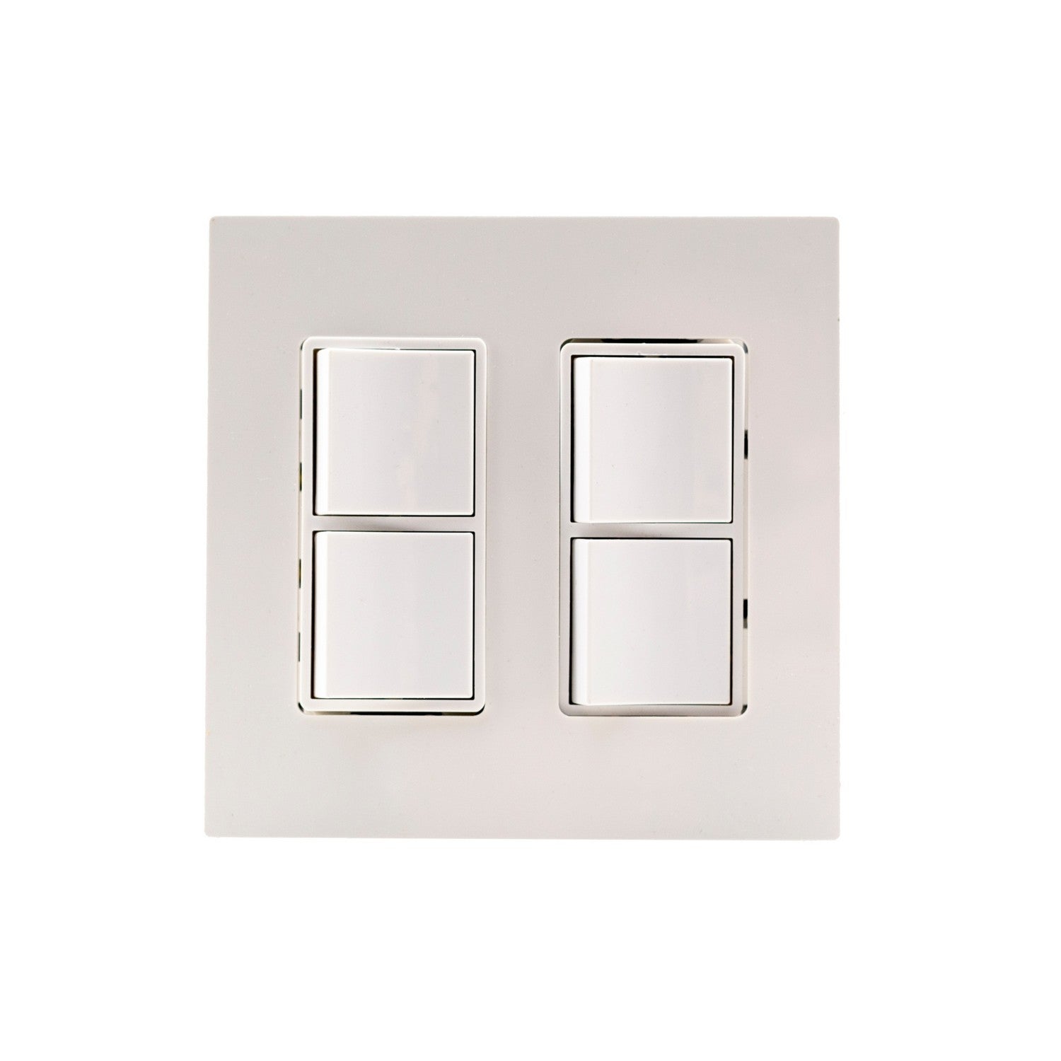 Eurofase Heating - EFDWPW - DUAL DUPLEX SWITCH,WH - CONTROLS - White