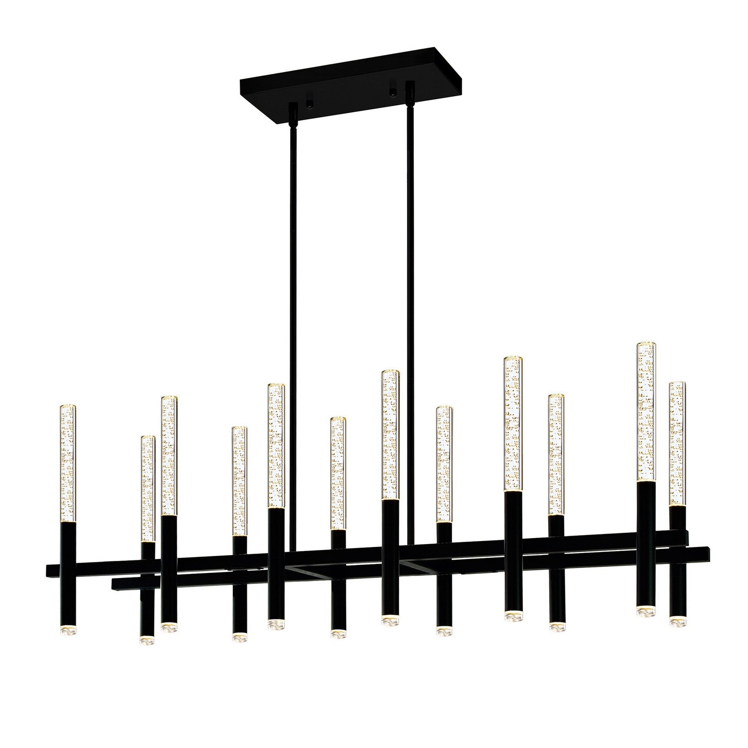 CWI Lighting Canada - 1703P48-12-101-RC - LED Chandelier - Dragonswatch - Black
