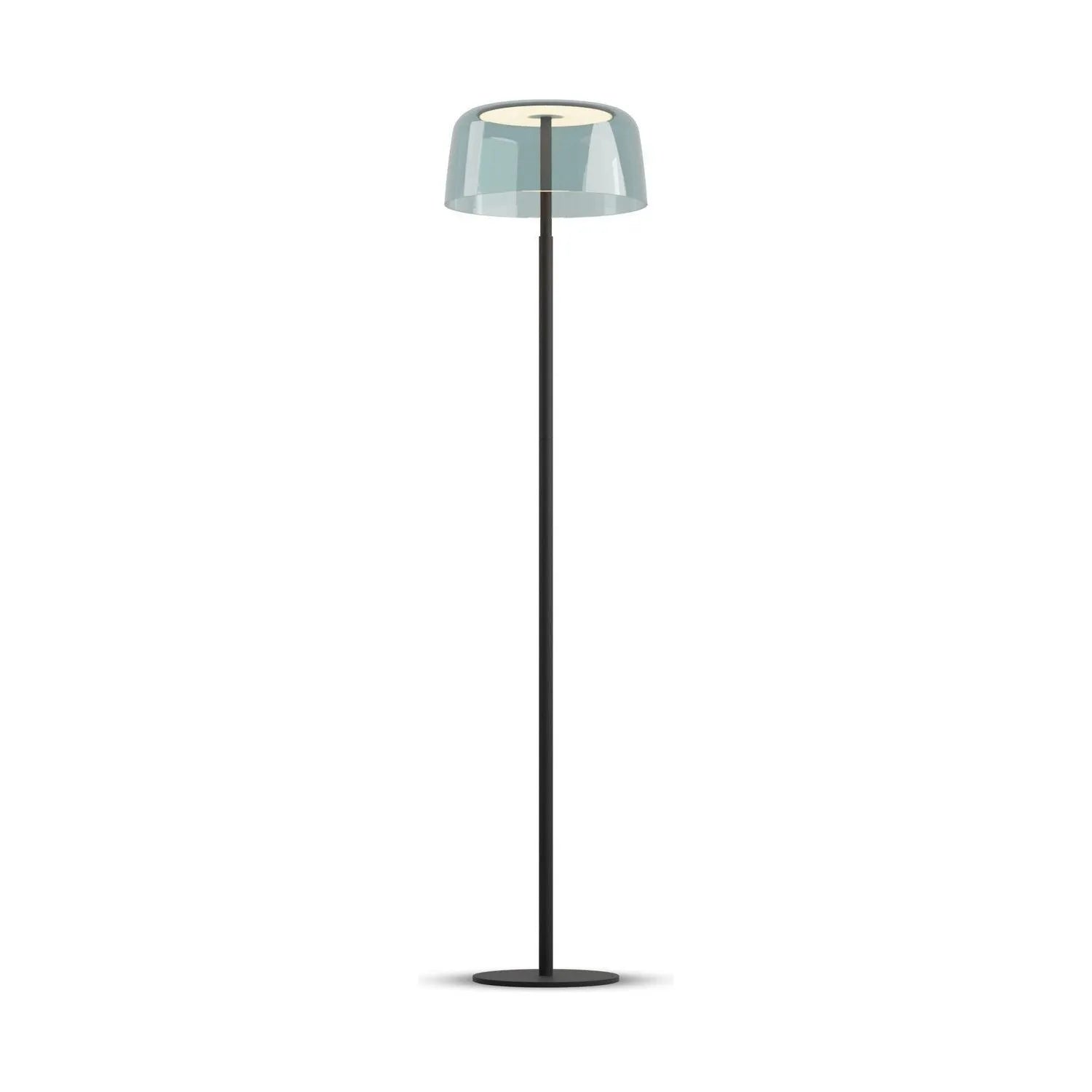 Koncept - YUF-SW-MTB+SBLU - LED Floor Lamp - Yurei - Matte Black