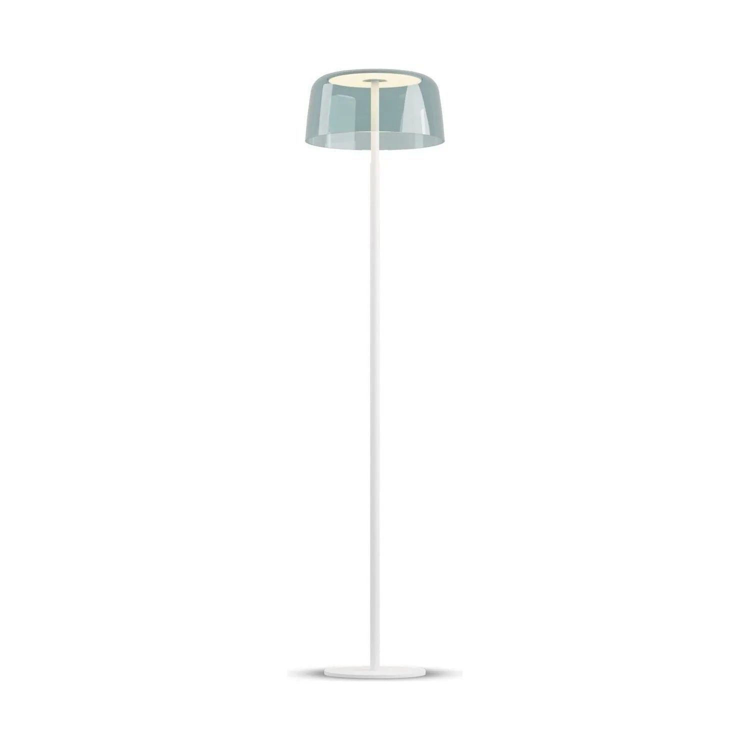 Koncept - YUF-SW-MWT+SBLU - LED Floor Lamp - Yurei - Matte White