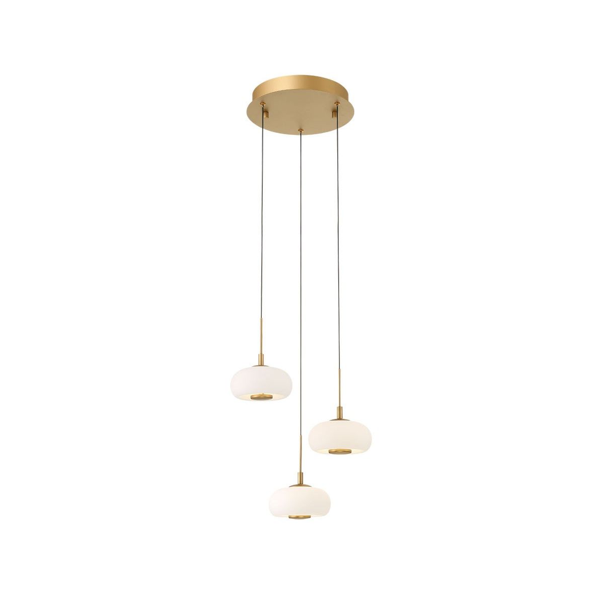Lib & Co. Canada - 10194-030 - LED Pendant - Adelfia - Antique Brass