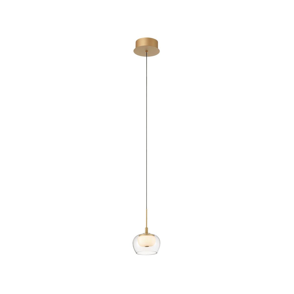 Lib & Co. Canada - 10211-030 - LED Pendant - Manarola - Painted Antique Brass