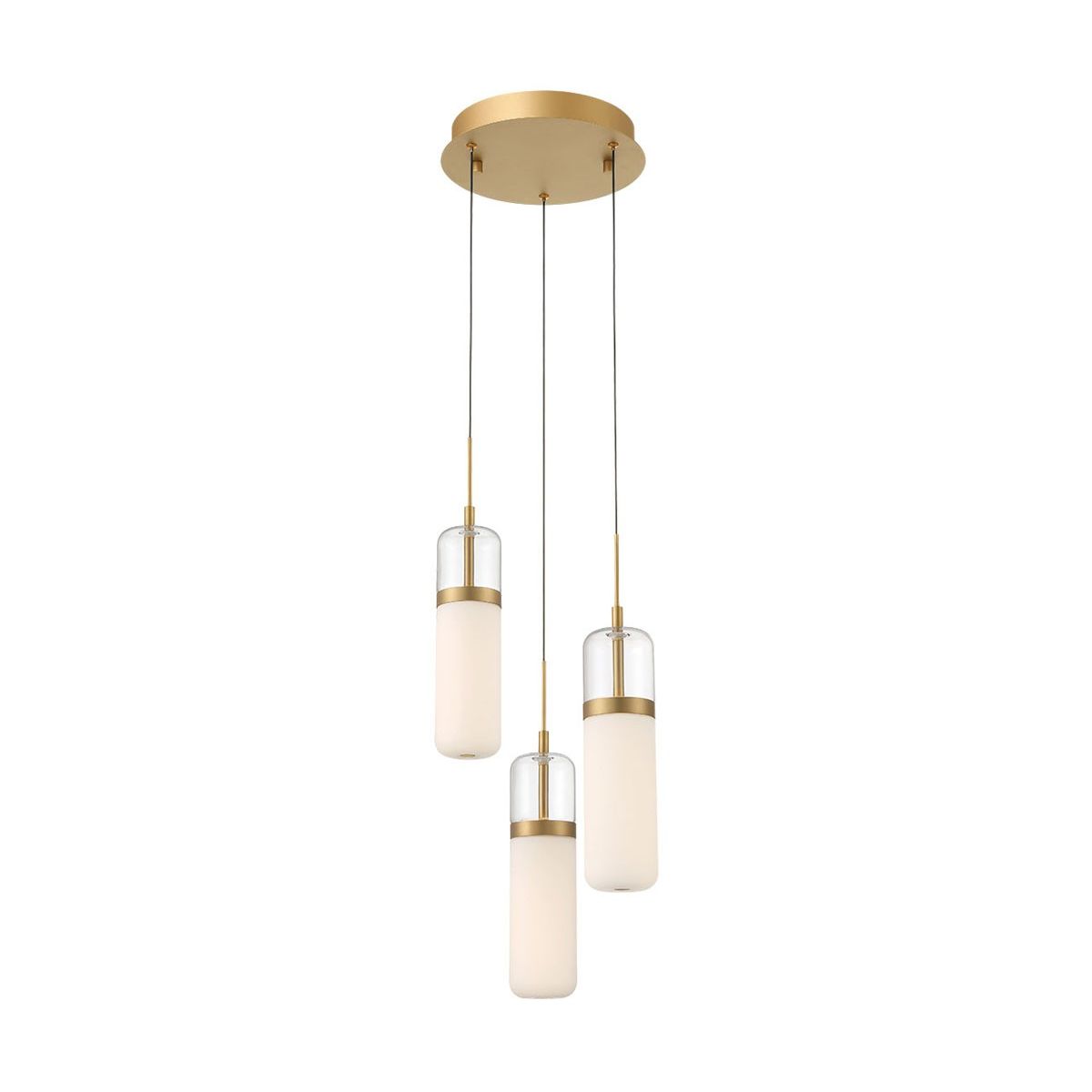 Lib & Co. Canada - 10221-030 - LED Pendant - Verona - Painted Antique Brass